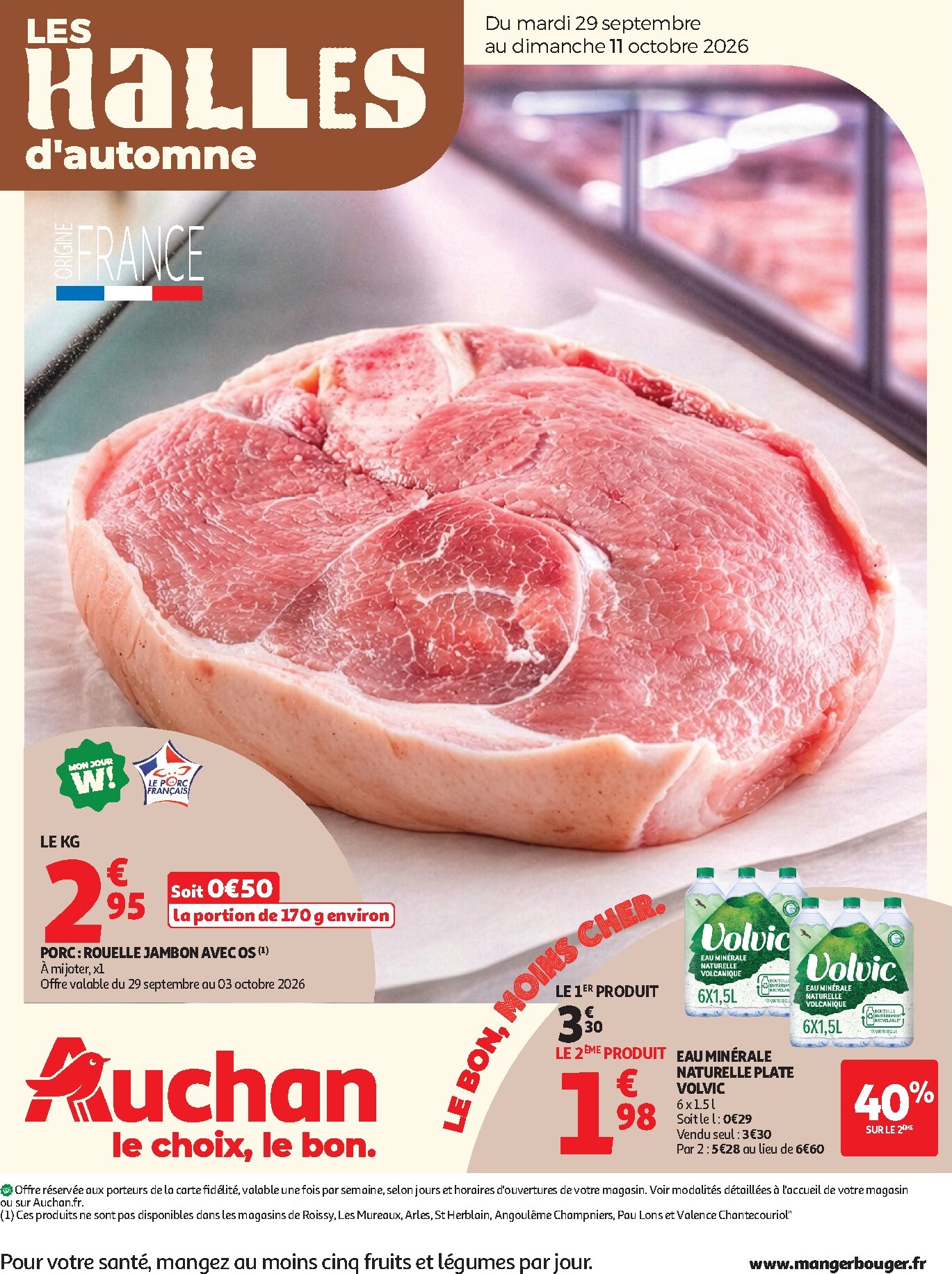 auchan - Auchan folder voor volgende week van dinsdag 29/09/2026 tot zondag 11/10/2026