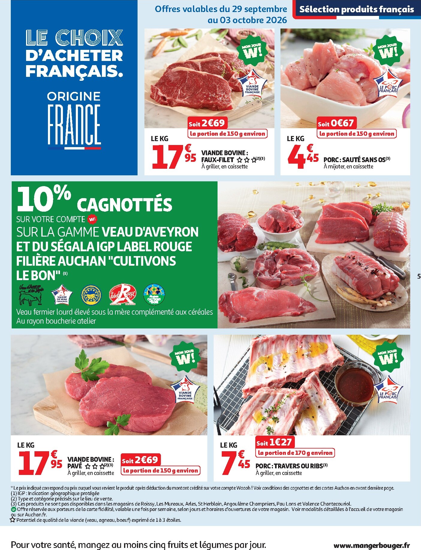 auchan - Auchan folder voor volgende week van dinsdag 29/09/2026 tot zondag 11/10/2026 - page: 7