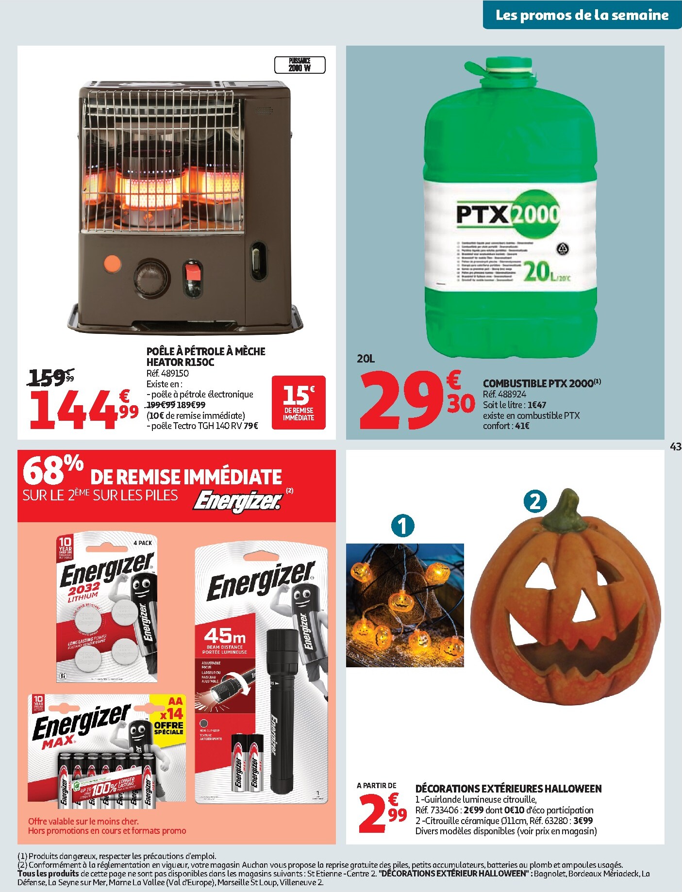 auchan - Auchan folder voor volgende week van dinsdag 29/09/2026 tot zondag 11/10/2026 - page: 45
