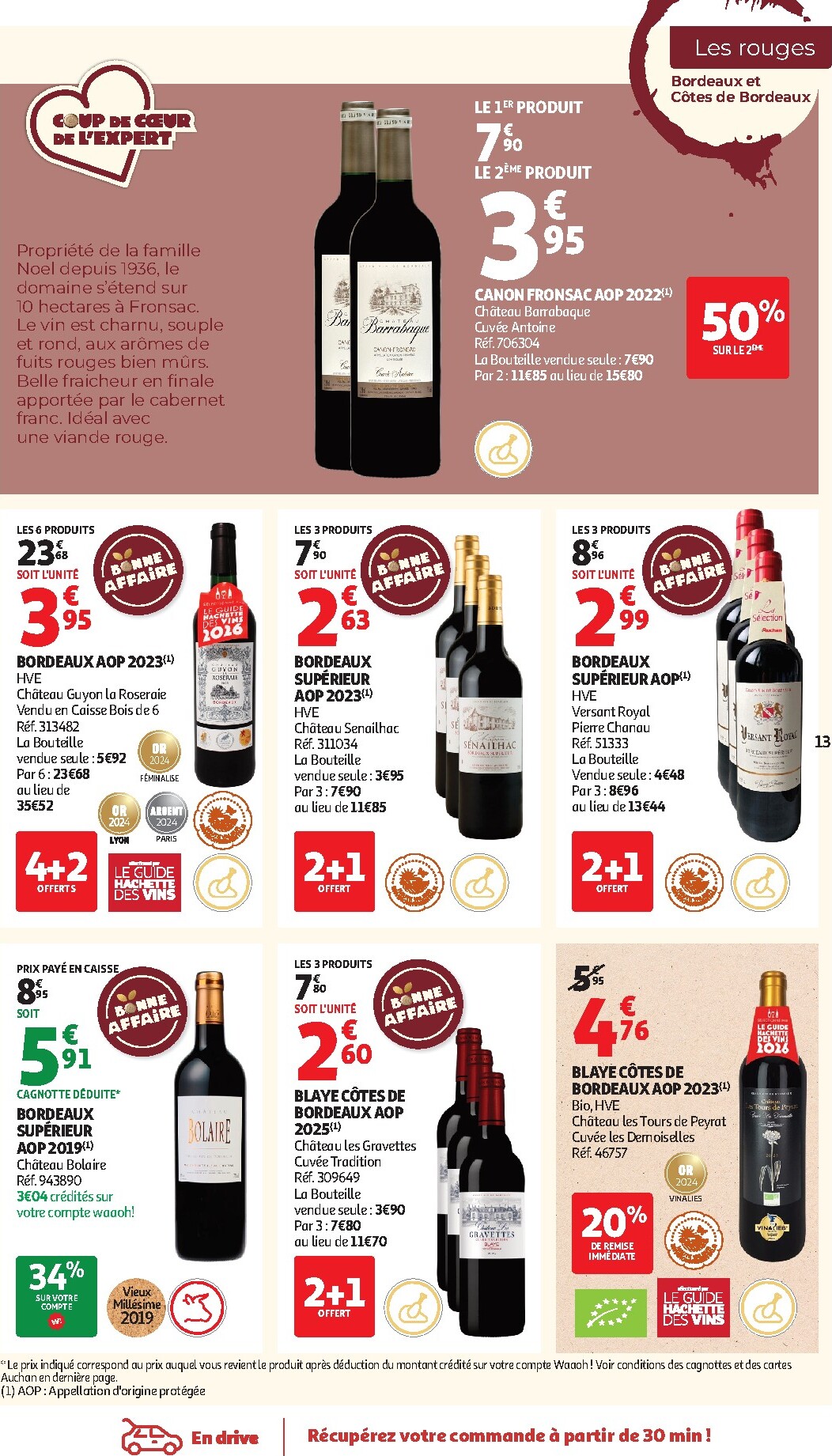 auchan - Huidige Auchan folder geldig van vrijdag 25/09/2026 tot zondag 11/10/2026 - page: 13