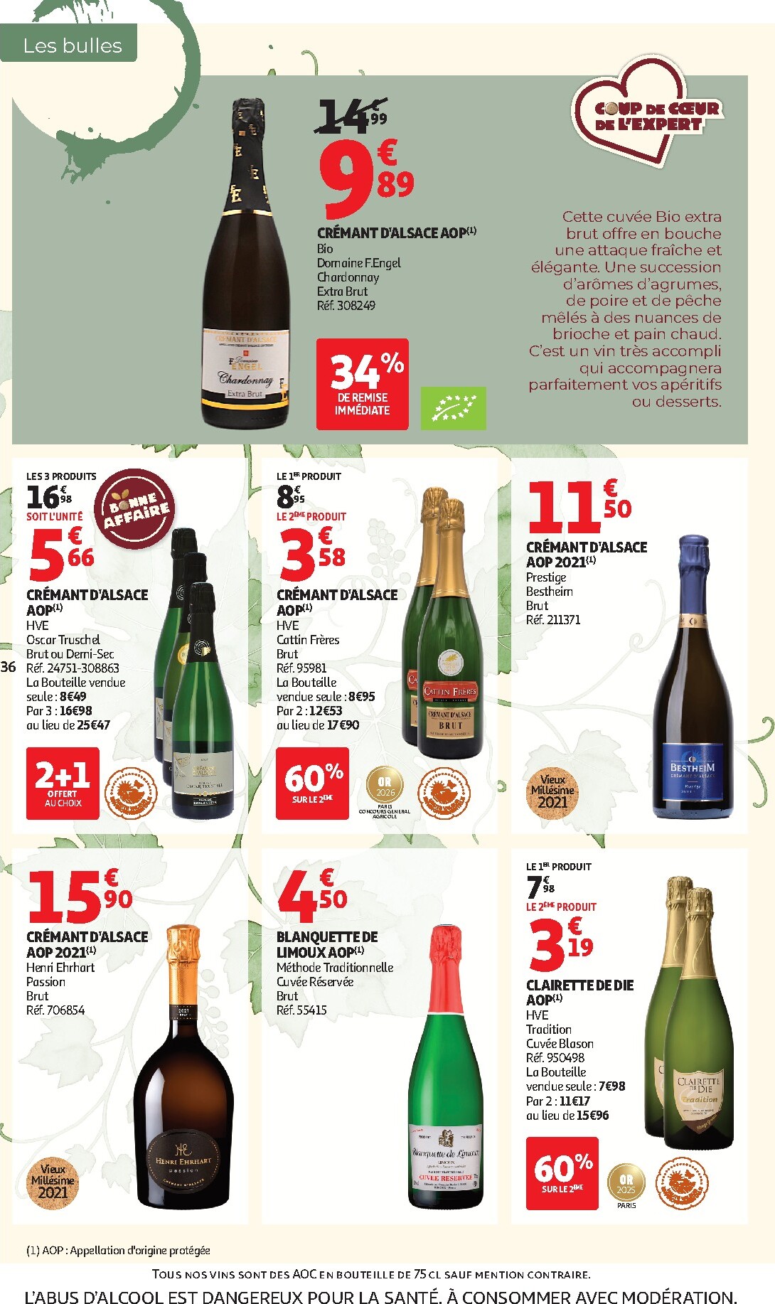 auchan - Huidige Auchan folder geldig van vrijdag 25/09/2026 tot zondag 11/10/2026 - page: 36
