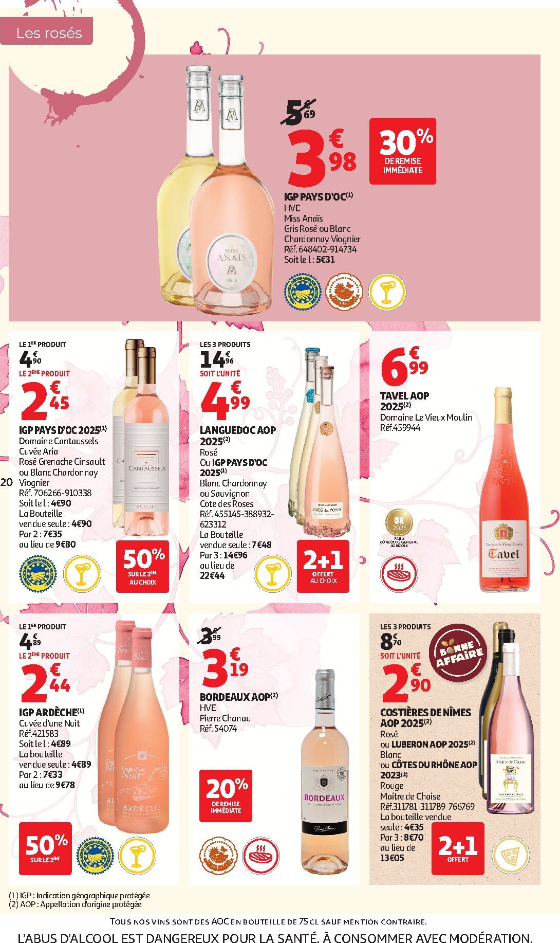 auchan - Huidige Auchan Supermarché folder geldig van vrijdag 25/09/2026 tot zaterdag 10/10/2026 - page: 20