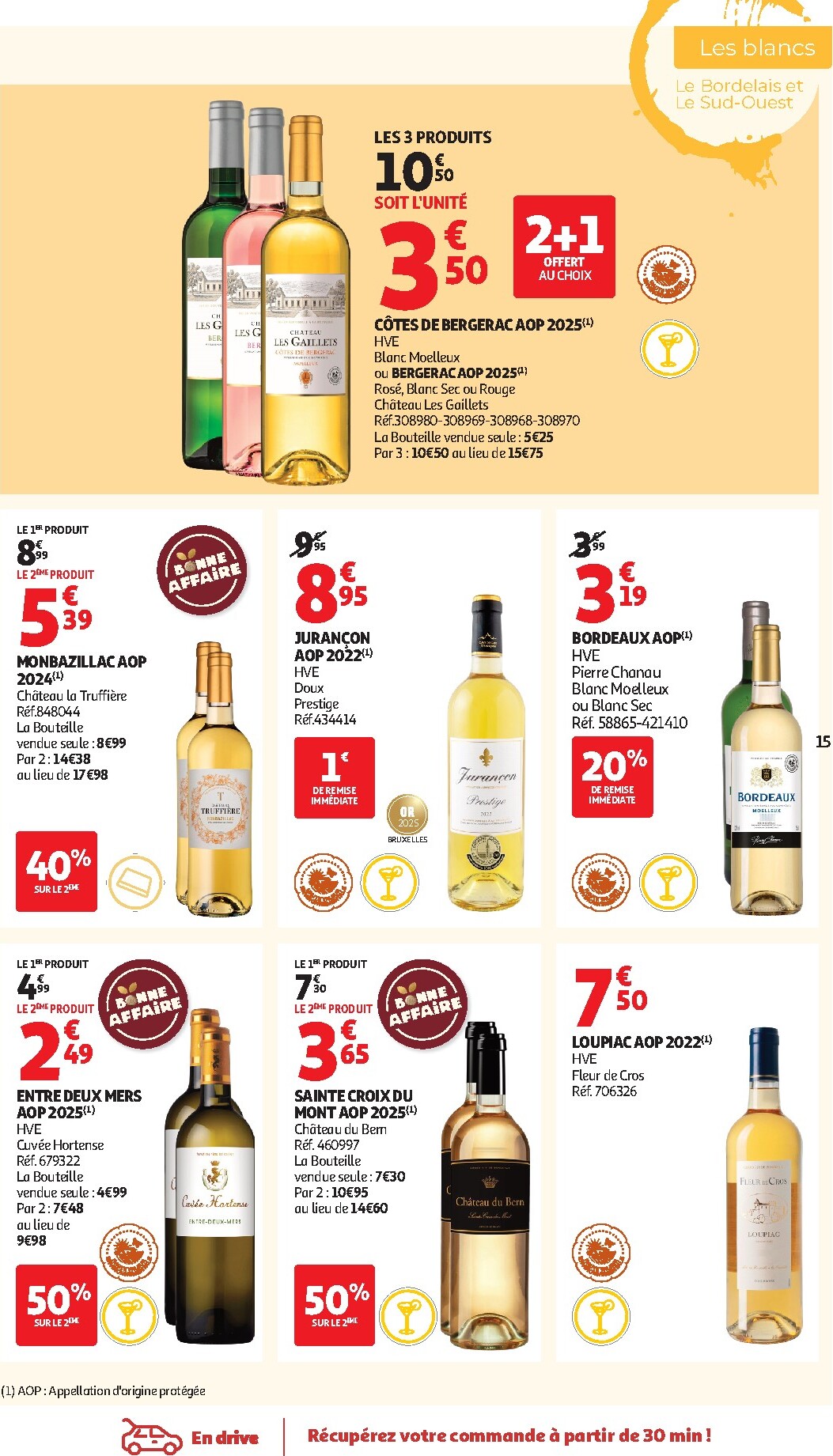auchan - Huidige Auchan Supermarché folder geldig van vrijdag 25/09/2026 tot zaterdag 10/10/2026 - page: 15