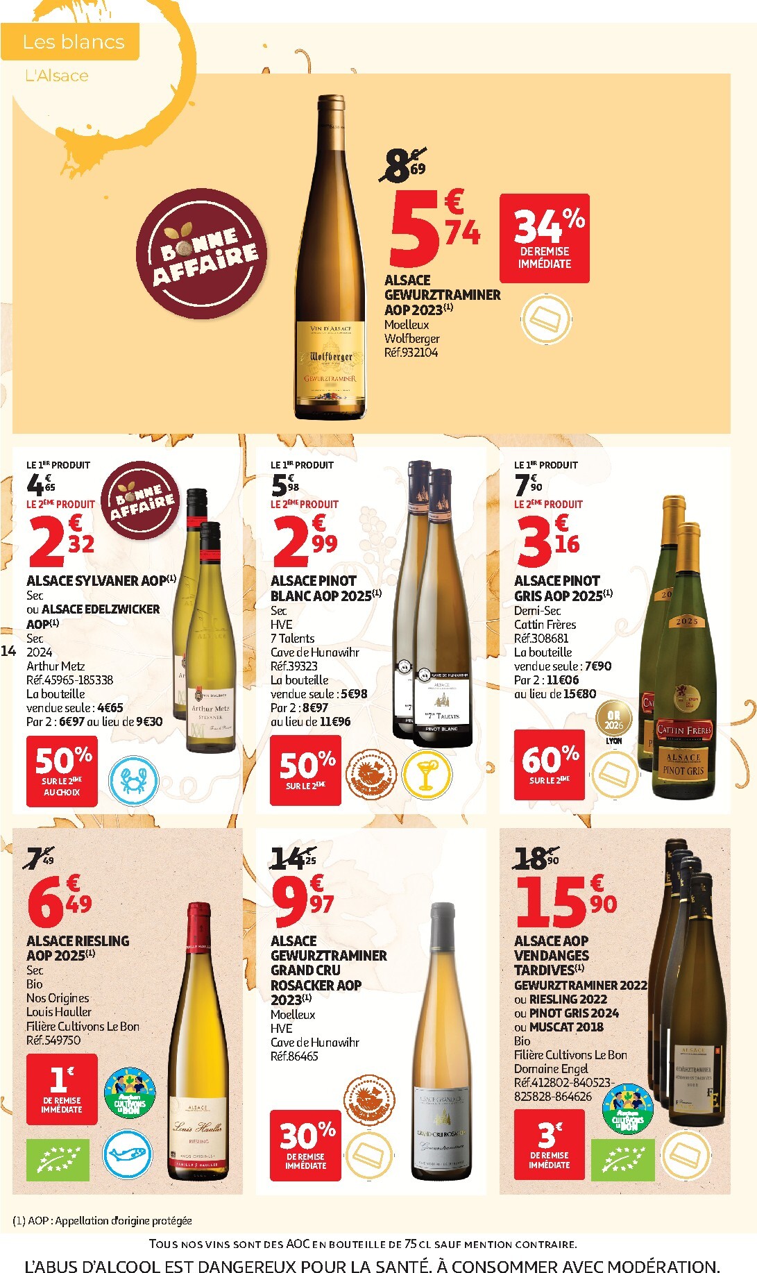 auchan - Huidige Auchan Supermarché folder geldig van vrijdag 25/09/2026 tot zaterdag 10/10/2026 - page: 14