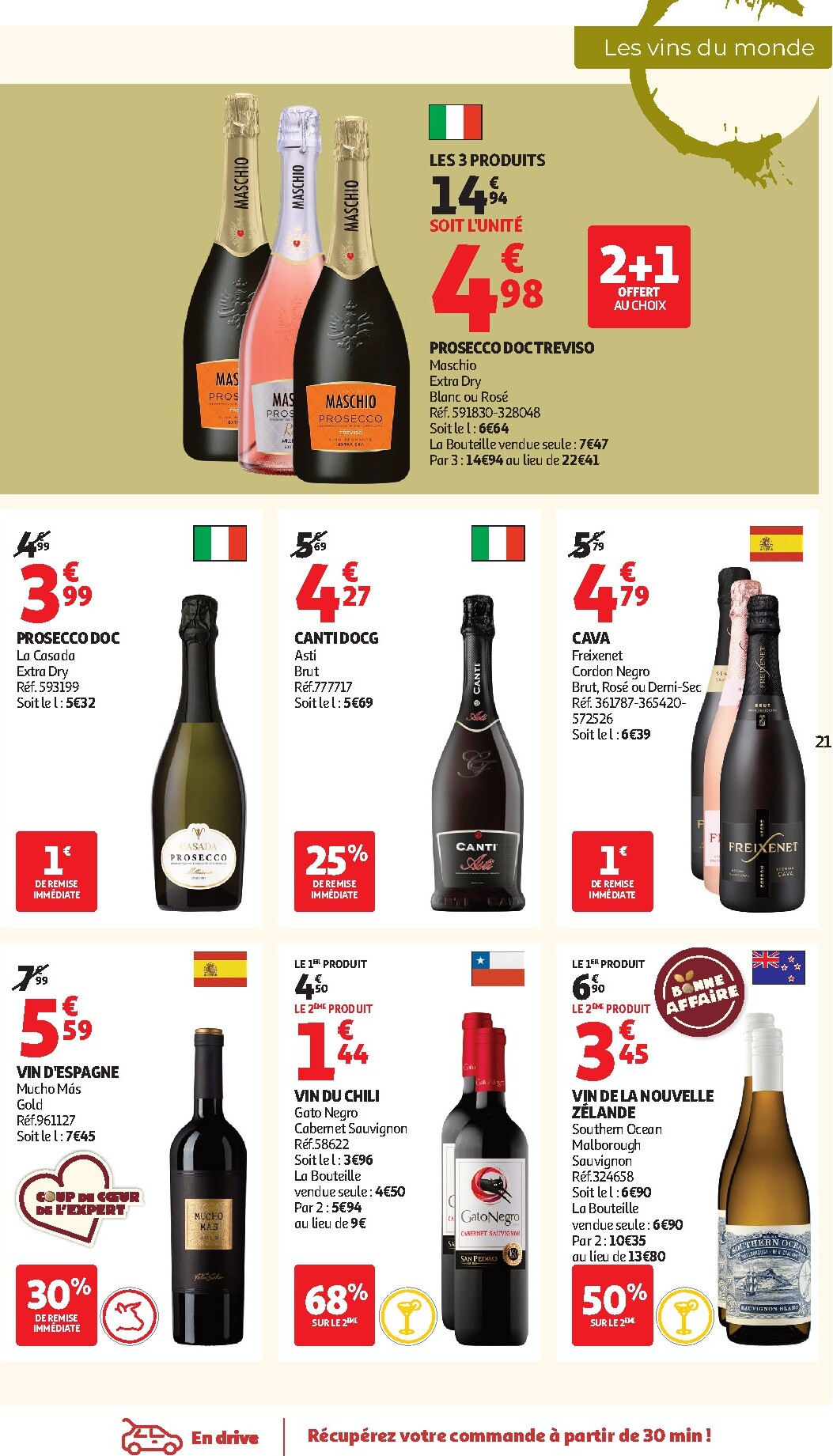 auchan - Huidige Auchan Supermarché folder geldig van vrijdag 25/09/2026 tot zaterdag 10/10/2026 - page: 21