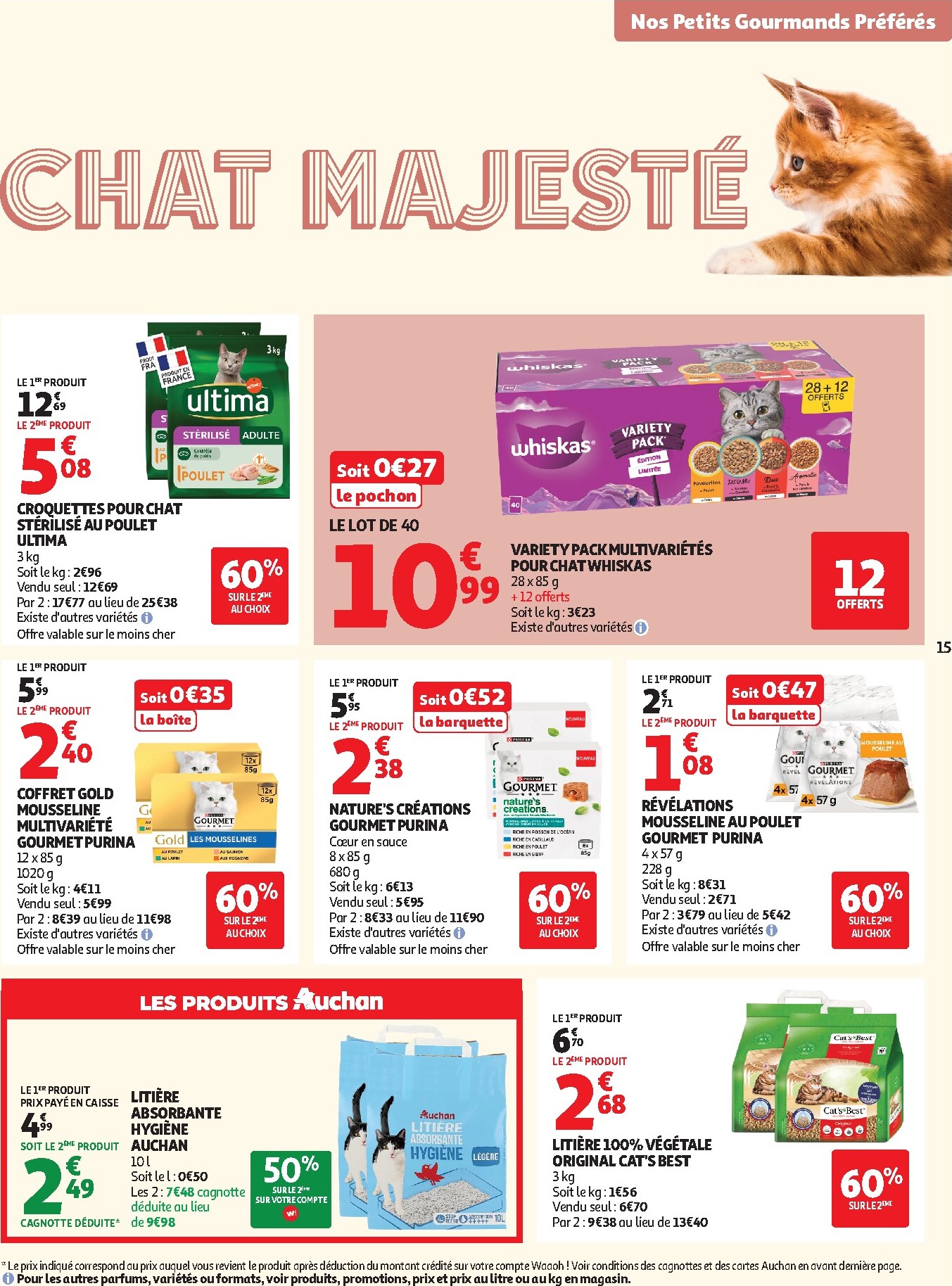 auchan - Auchan - Le Goût du Réconfort folder voor volgende week van dinsdag 06/10/2026 tot zaterdag 10/10/2026 - page: 15