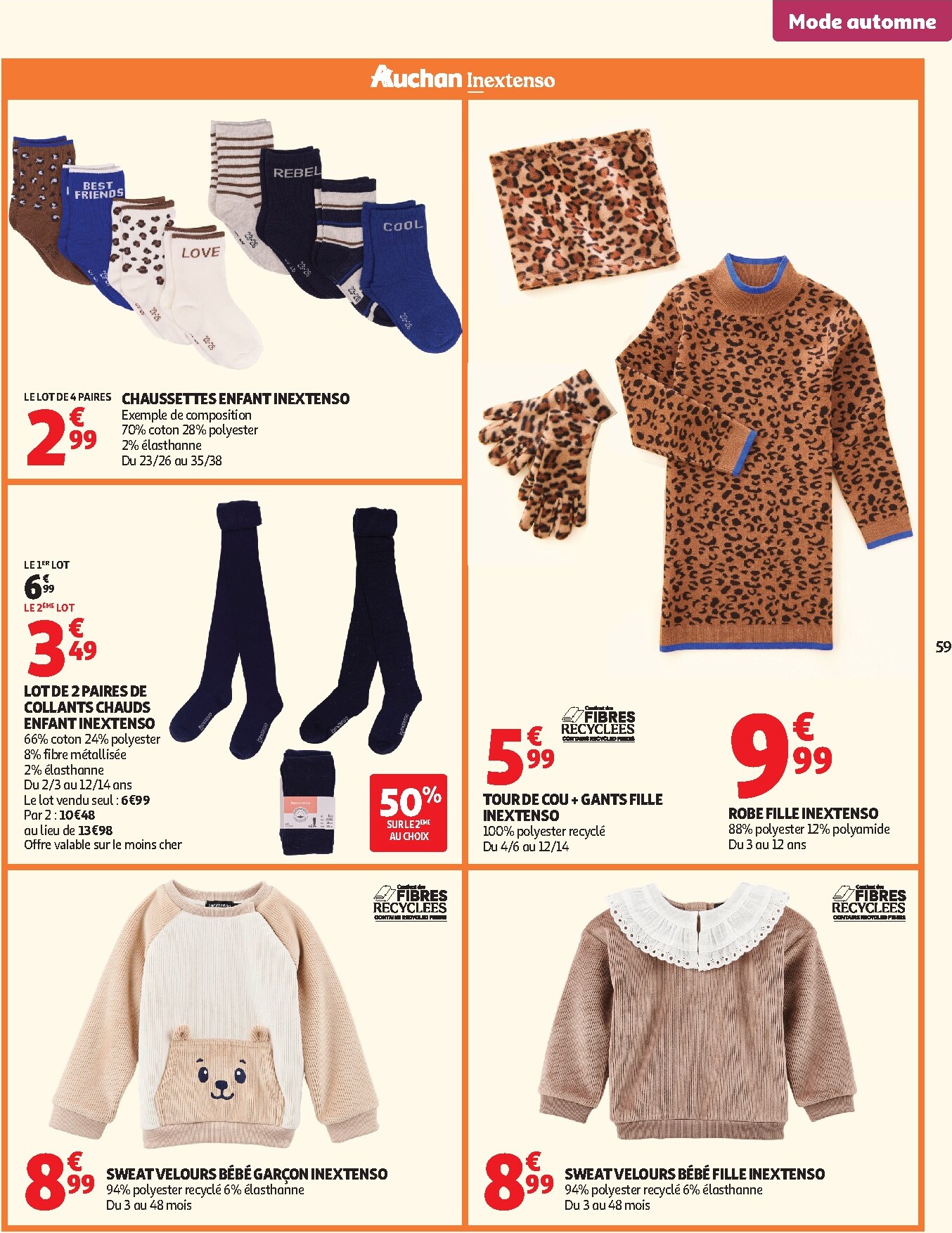 auchan - Auchan - Le Goût du Réconfort folder voor volgende week van dinsdag 06/10/2026 tot zondag 18/10/2026 - page: 59