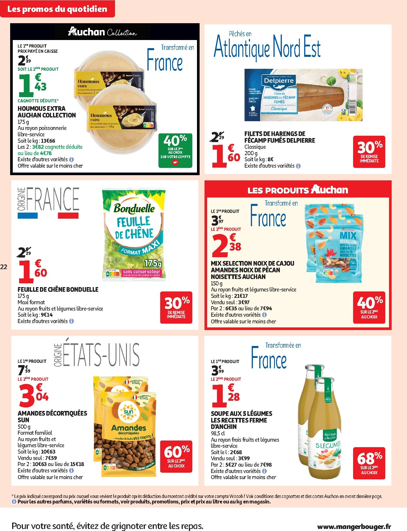 auchan - Auchan - Le Goût du Réconfort folder voor volgende week van dinsdag 06/10/2026 tot zondag 18/10/2026 - page: 22