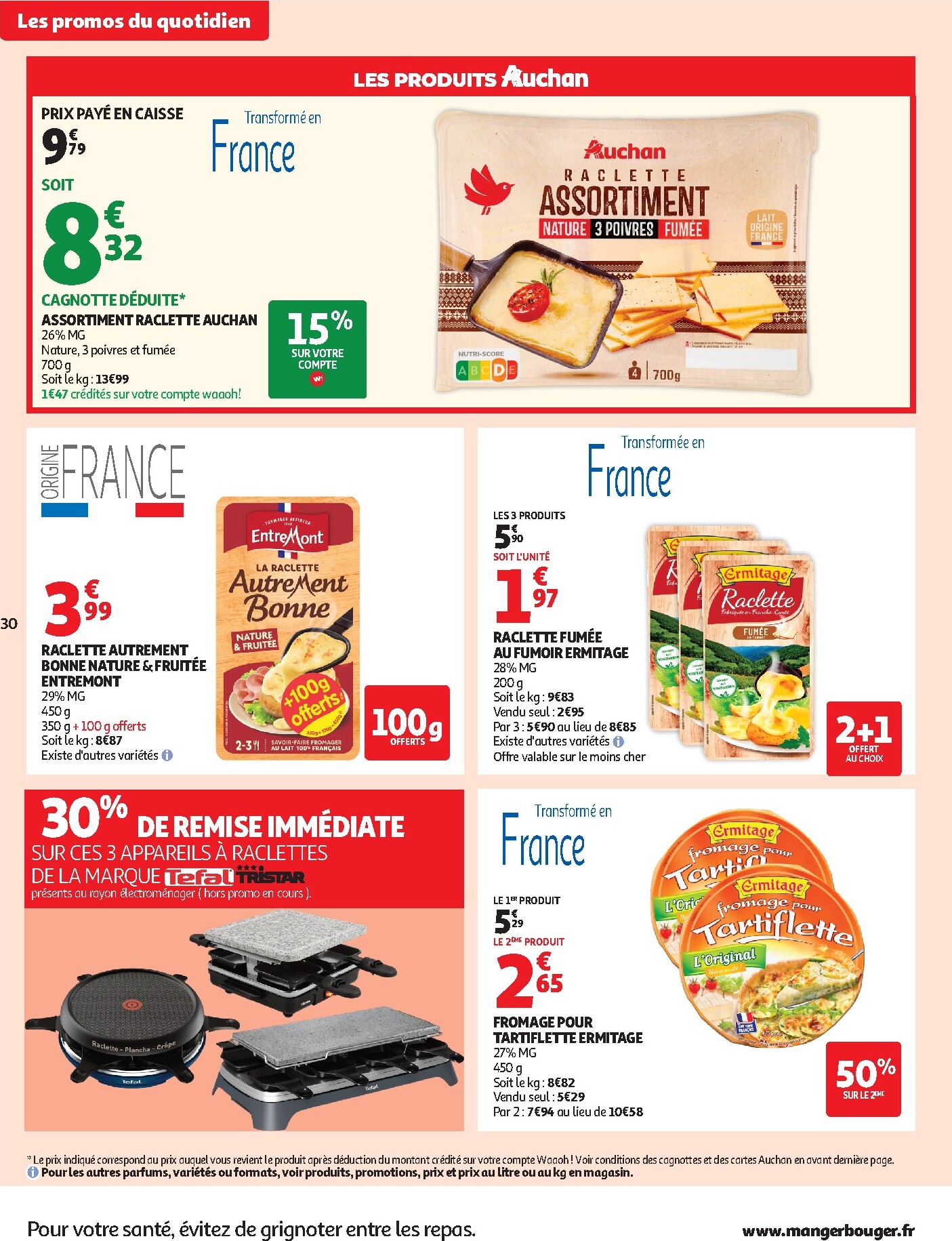 auchan - Auchan - Le Goût du Réconfort folder voor volgende week van dinsdag 06/10/2026 tot zondag 18/10/2026 - page: 30