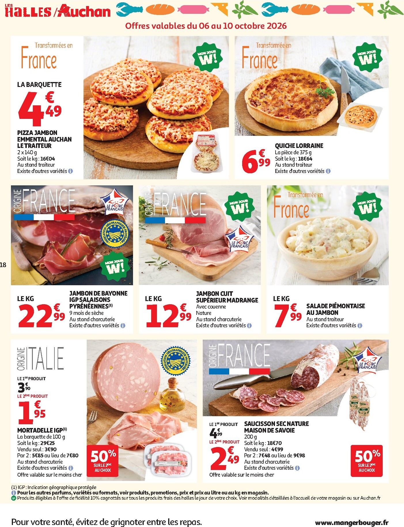 auchan - Auchan - Le Goût du Réconfort folder voor volgende week van dinsdag 06/10/2026 tot zondag 18/10/2026 - page: 18
