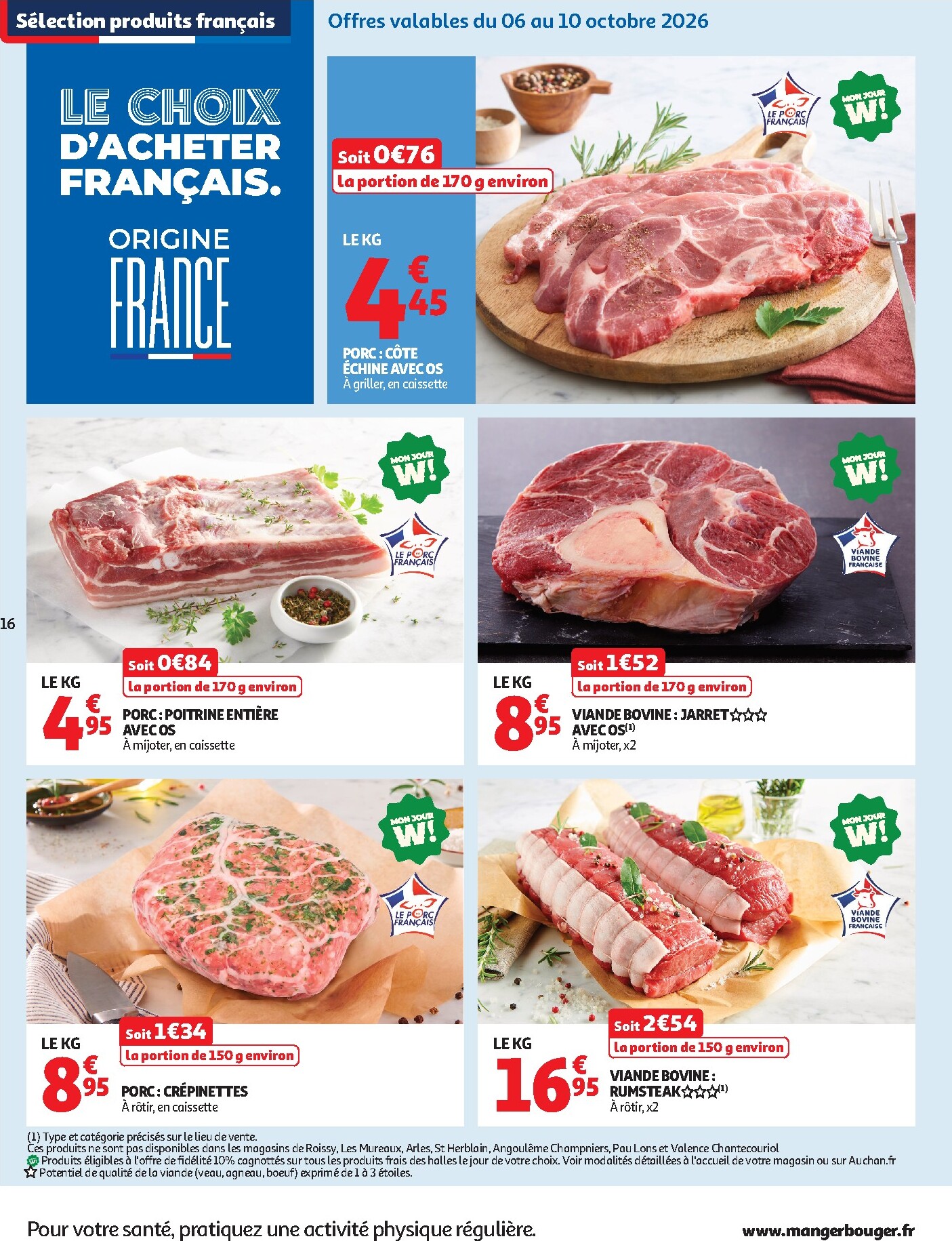 auchan - Auchan - Le Goût du Réconfort folder voor volgende week van dinsdag 06/10/2026 tot zondag 18/10/2026 - page: 16