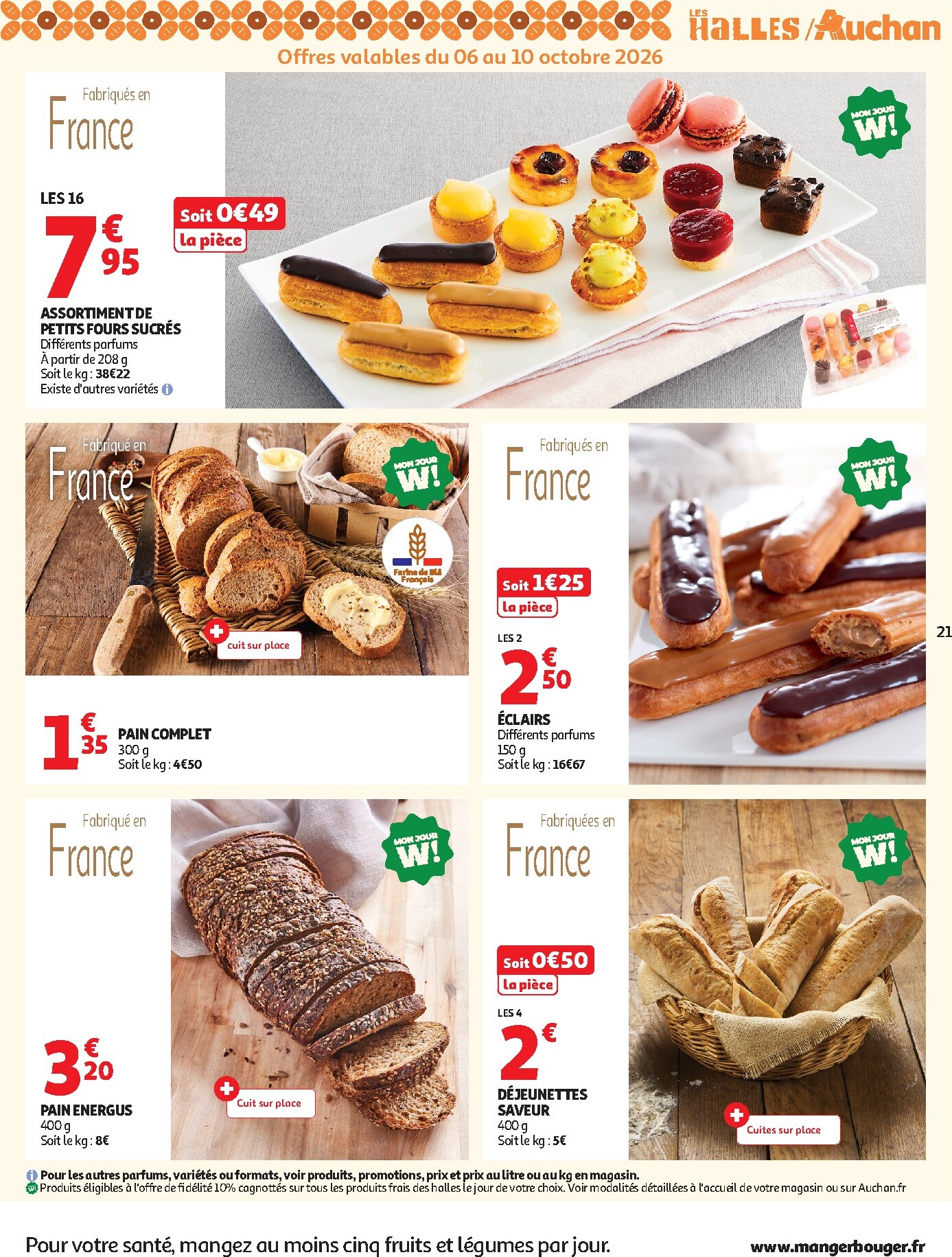 auchan - Auchan - Le Goût du Réconfort folder voor volgende week van dinsdag 06/10/2026 tot zondag 18/10/2026 - page: 21