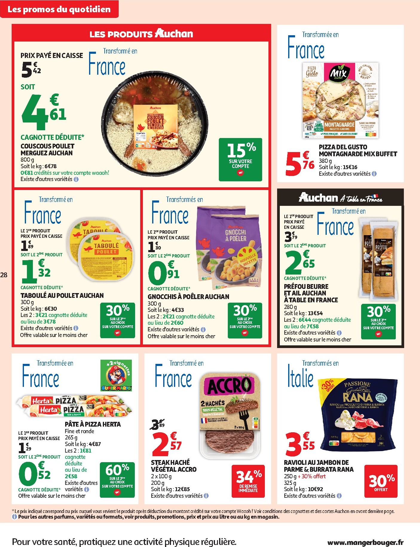 auchan - Auchan - Le Goût du Réconfort folder voor volgende week van dinsdag 06/10/2026 tot zondag 18/10/2026 - page: 28