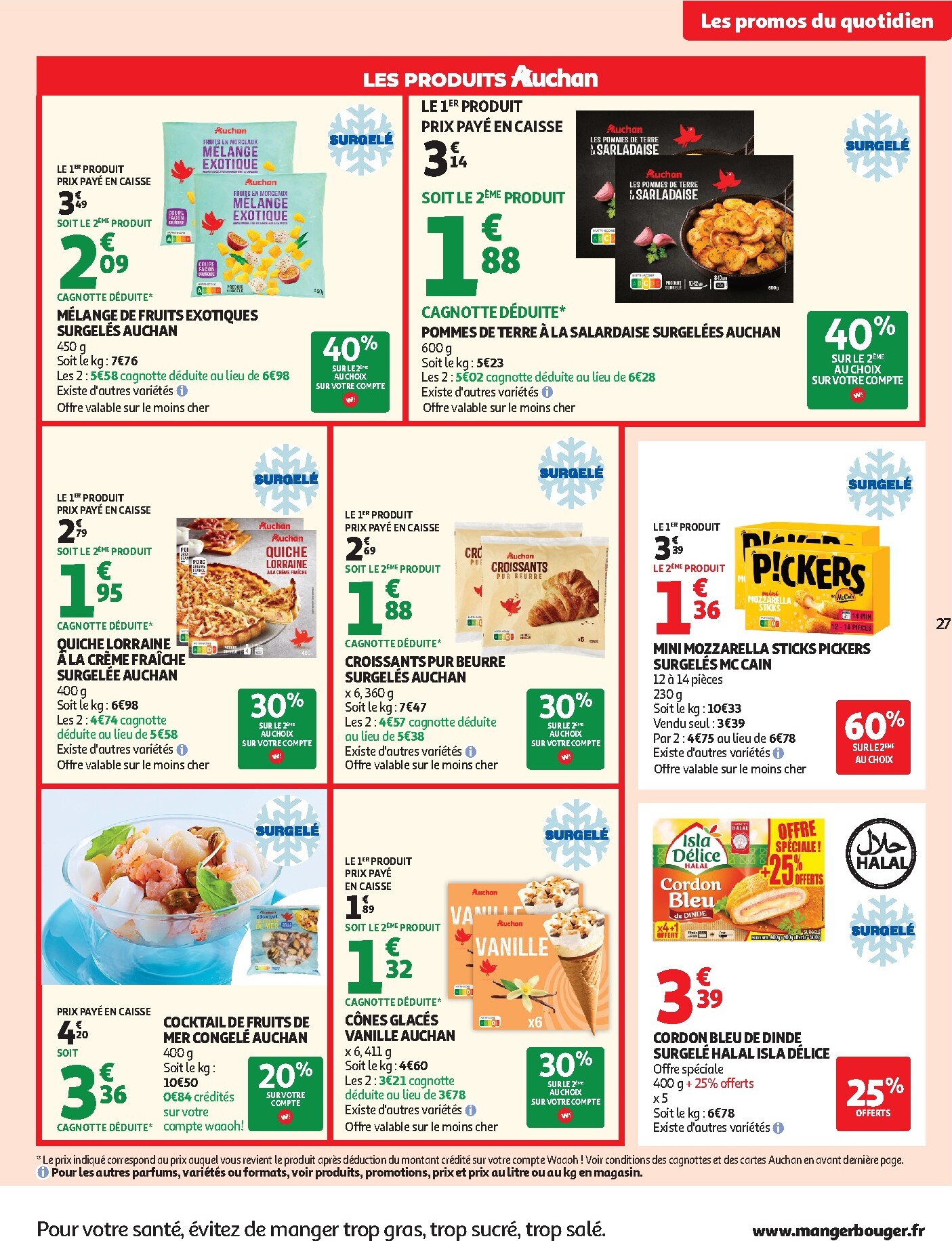 auchan - Auchan - Le Goût du Réconfort folder voor volgende week van dinsdag 06/10/2026 tot zondag 18/10/2026 - page: 27