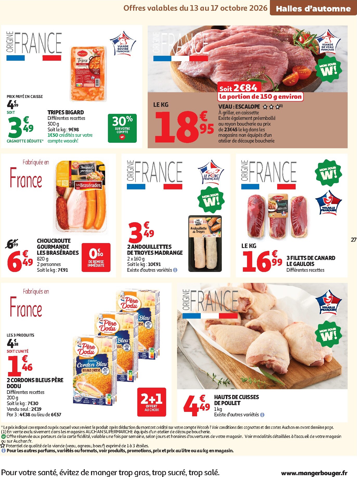 auchan - Auchan Supermarché - Halloween folder voor volgende week van dinsdag 13/10/2026 tot zaterdag 24/10/2026 - page: 27