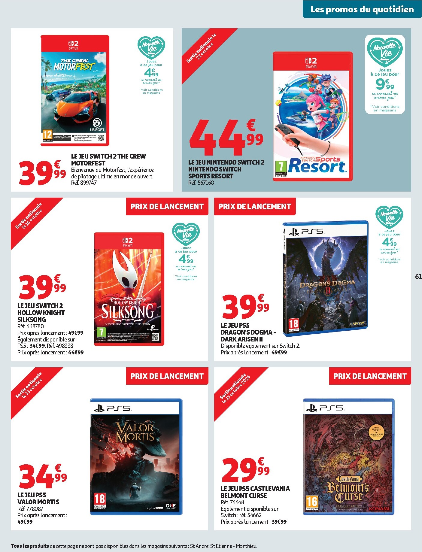 auchan - Auchan folder voor volgende week van dinsdag 13/10/2026 tot zondag 25/10/2026 - page: 61