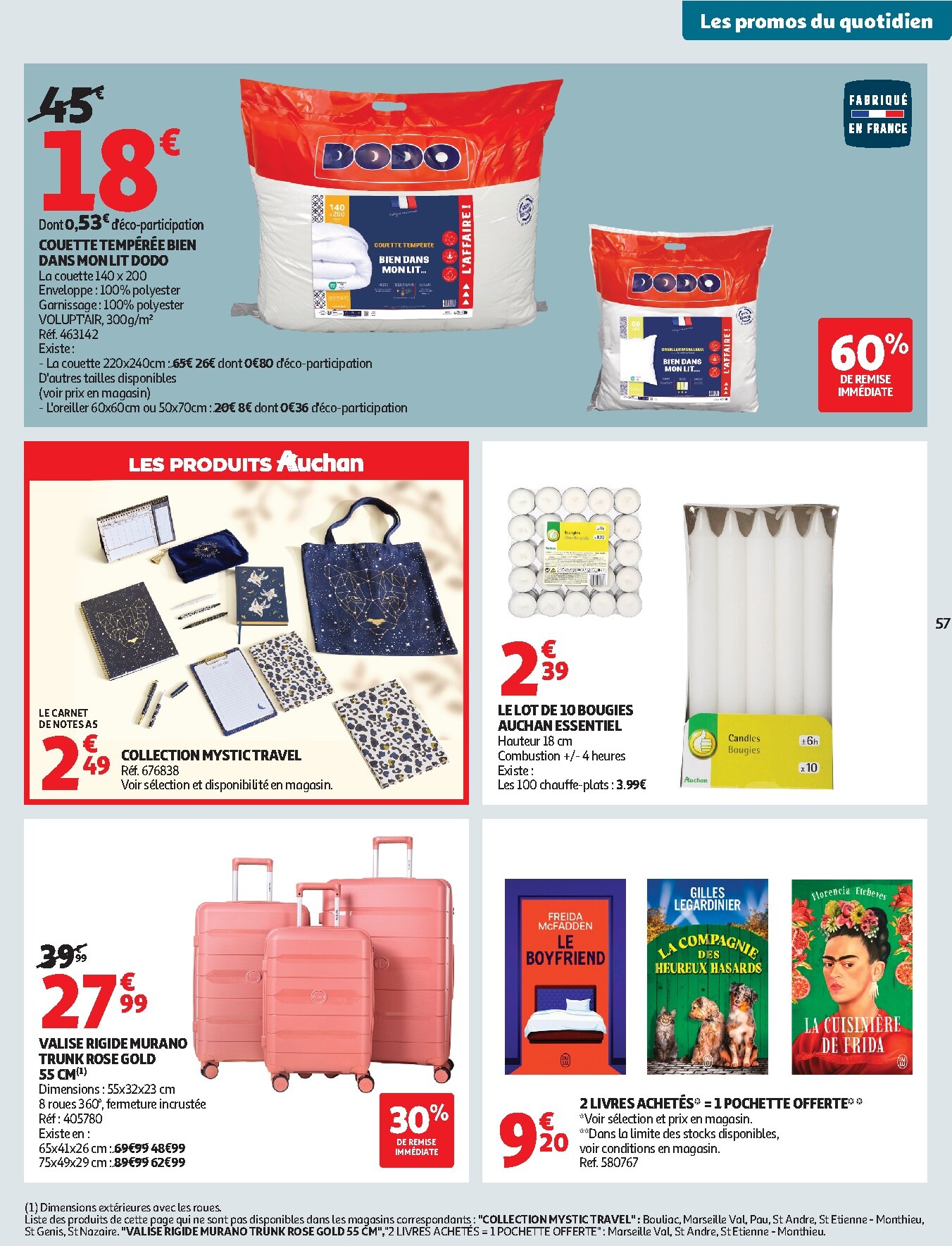 auchan - Auchan folder voor volgende week van dinsdag 13/10/2026 tot zondag 25/10/2026 - page: 57