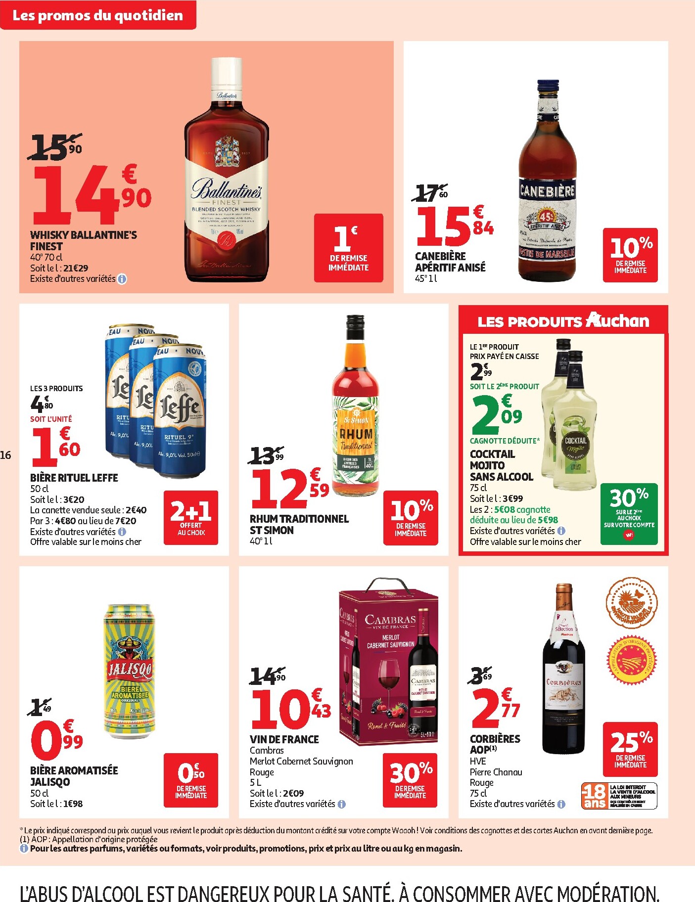 auchan - Auchan Supermarché - Halloween folder voor volgende week van dinsdag 20/10/2026 tot zaterdag 24/10/2026 - page: 16