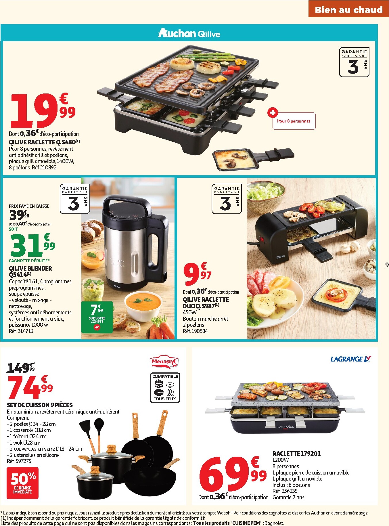 auchan - Auchan - Automne, Halloween hypers - Hypermarché folder voor volgende week van dinsdag 20/10/2026 tot zondag 25/10/2026 - page: 9