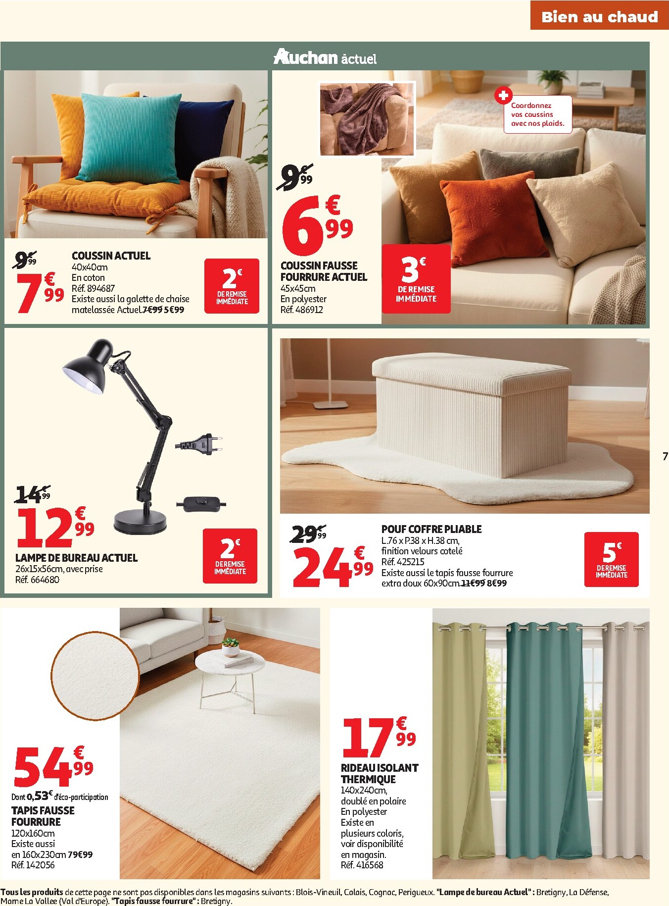 auchan - Auchan - Automne, Halloween hypers - Hypermarché folder voor volgende week van dinsdag 20/10/2026 tot zondag 25/10/2026 - page: 7