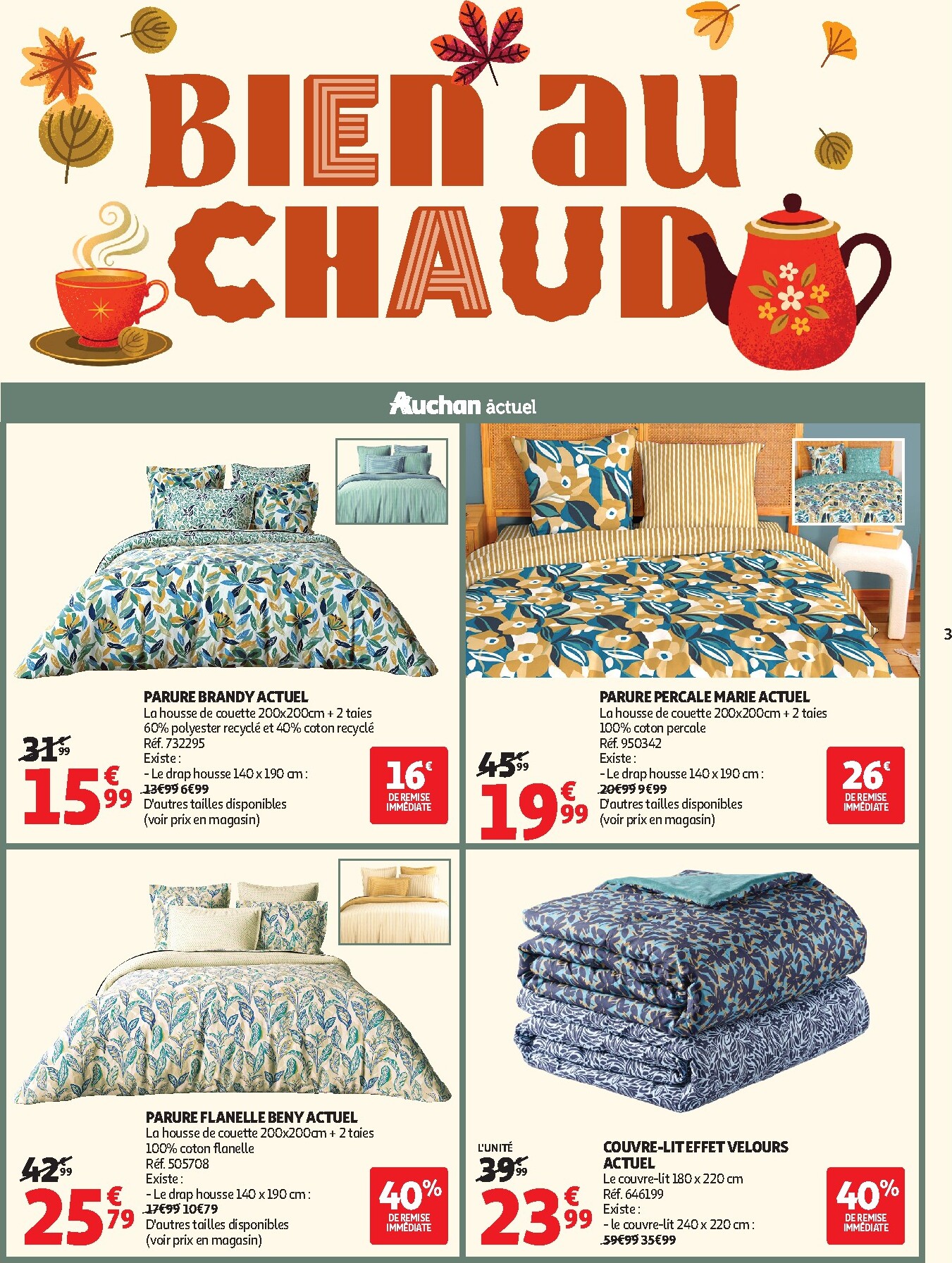 auchan - Auchan - Automne, Halloween hypers - Hypermarché folder voor volgende week van dinsdag 20/10/2026 tot zondag 25/10/2026 - page: 3