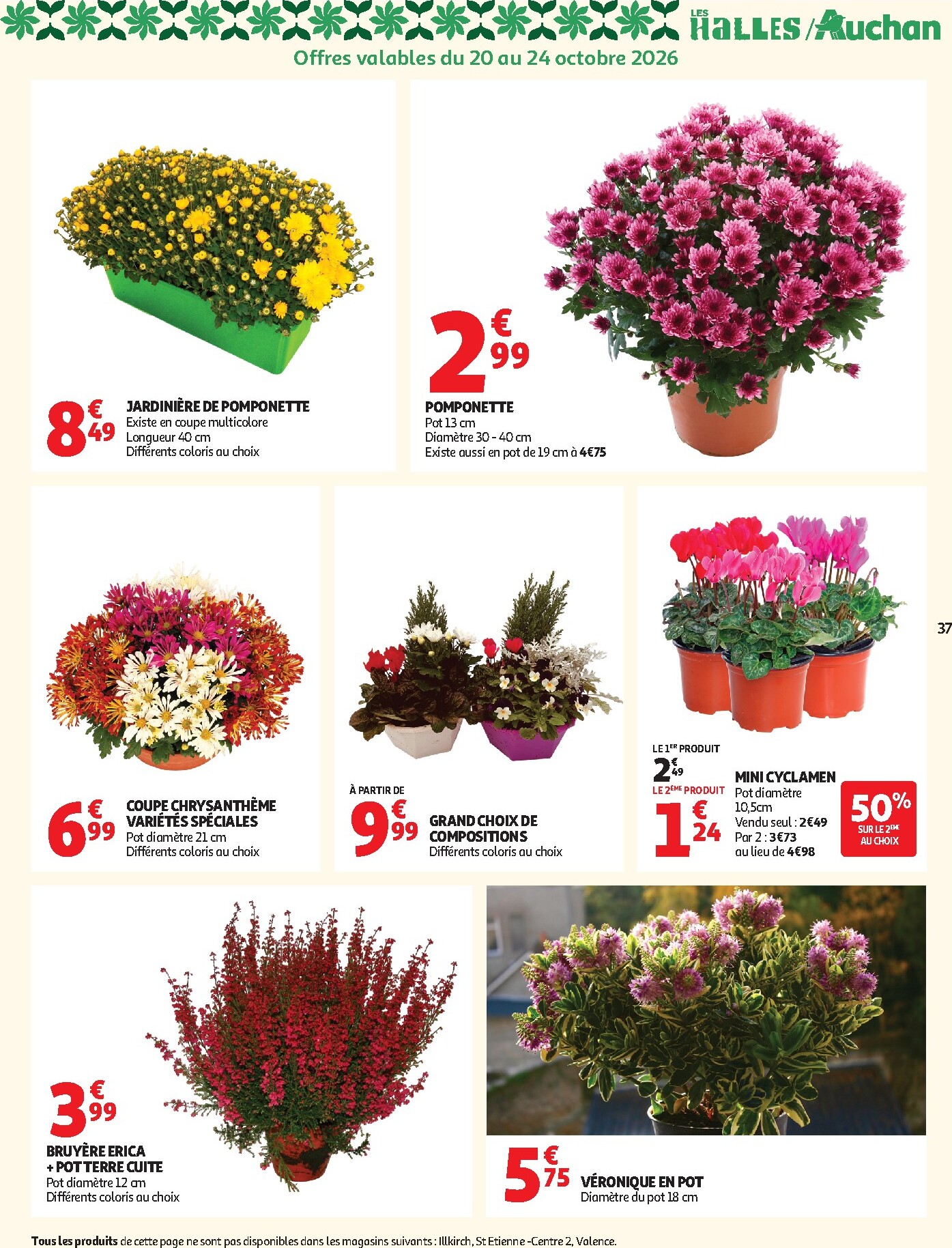 auchan - Auchan - Automne, Halloween hypers - Hypermarché folder voor volgende week van dinsdag 20/10/2026 tot zondag 25/10/2026 - page: 37