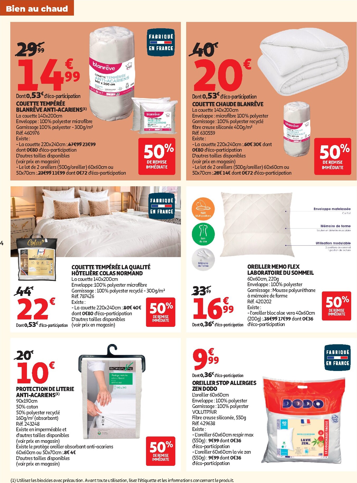 auchan - Auchan - Automne, Halloween hypers - Hypermarché folder voor volgende week van dinsdag 20/10/2026 tot zondag 25/10/2026 - page: 4