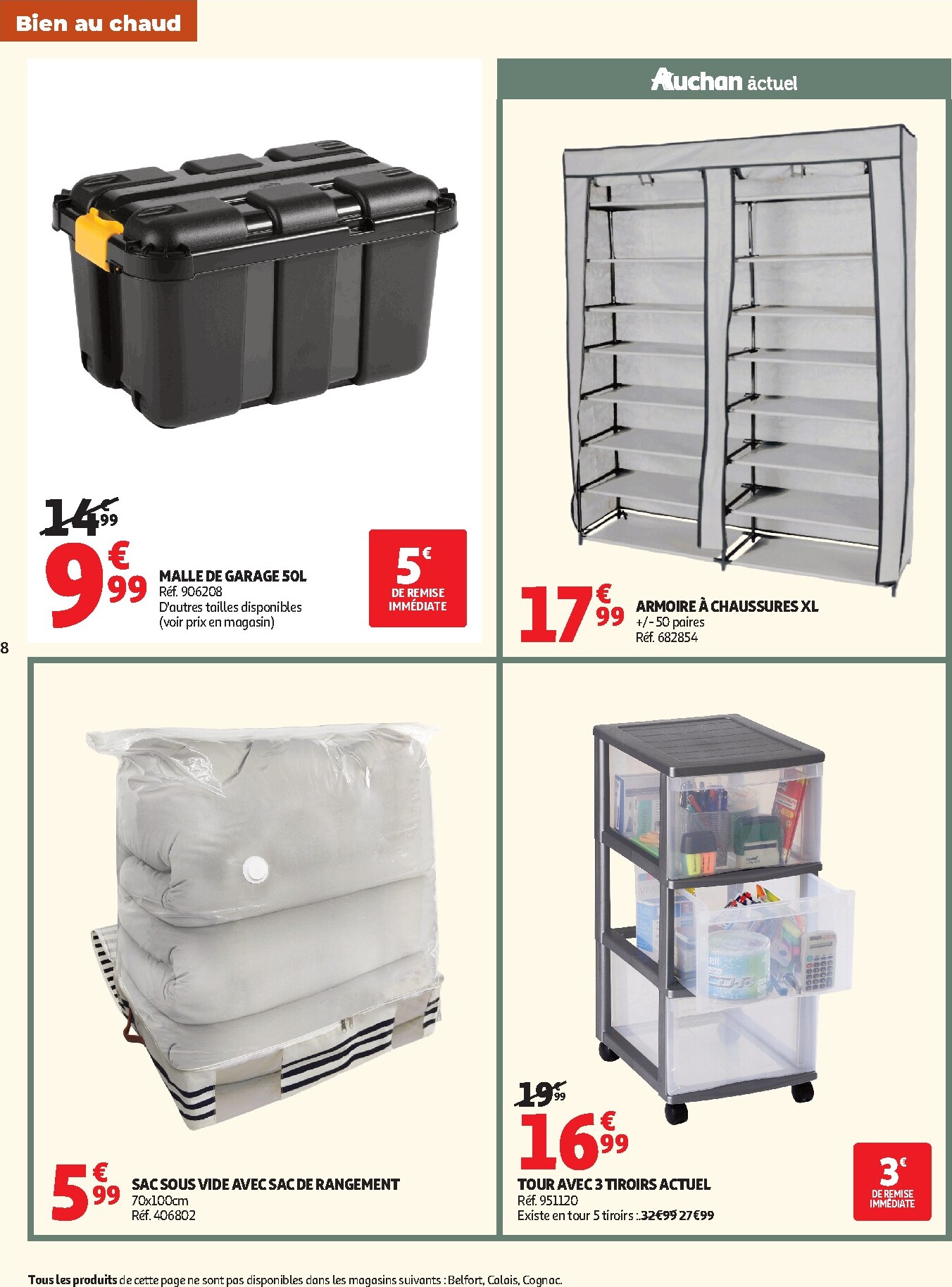 auchan - Auchan - Automne, Halloween hypers - Hypermarché folder voor volgende week van dinsdag 20/10/2026 tot zondag 25/10/2026 - page: 8