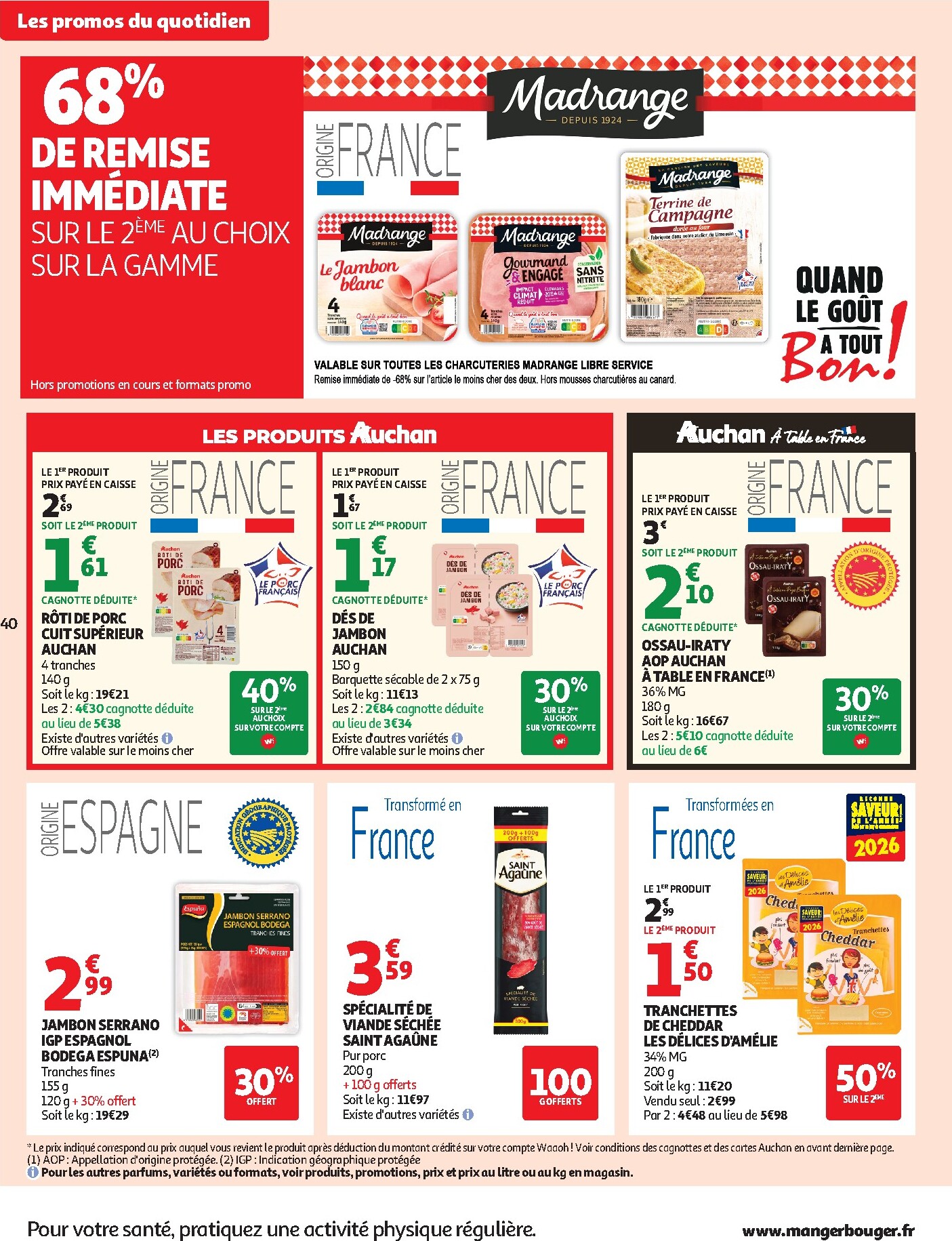 auchan - Auchan - Automne, Halloween hypers - Hypermarché folder voor volgende week van dinsdag 20/10/2026 tot zondag 25/10/2026 - page: 40