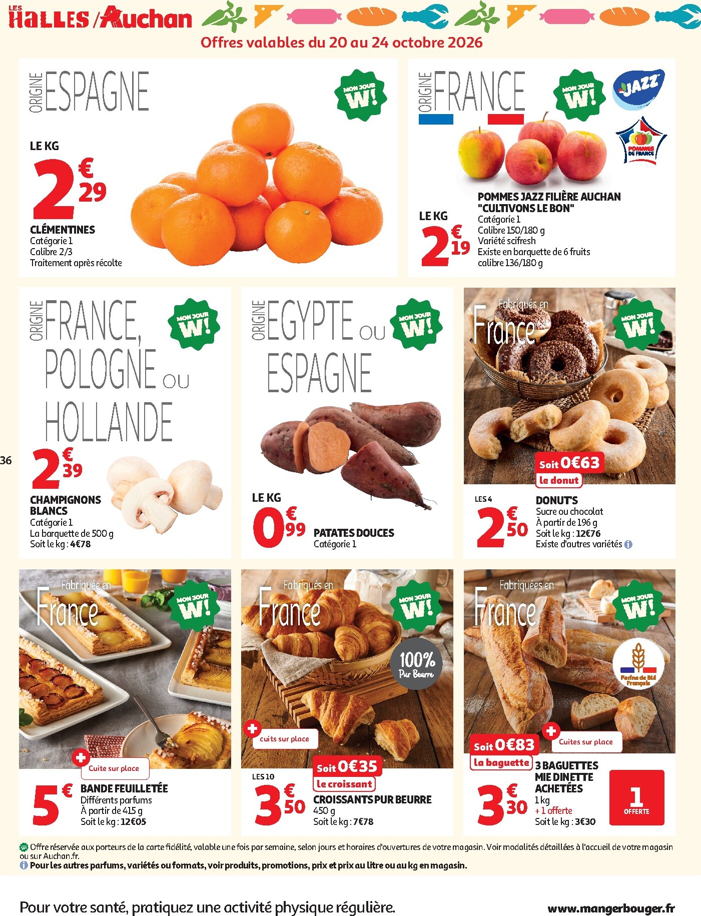 auchan - Auchan - Automne, Halloween hypers - Hypermarché folder voor volgende week van dinsdag 20/10/2026 tot zondag 25/10/2026 - page: 36