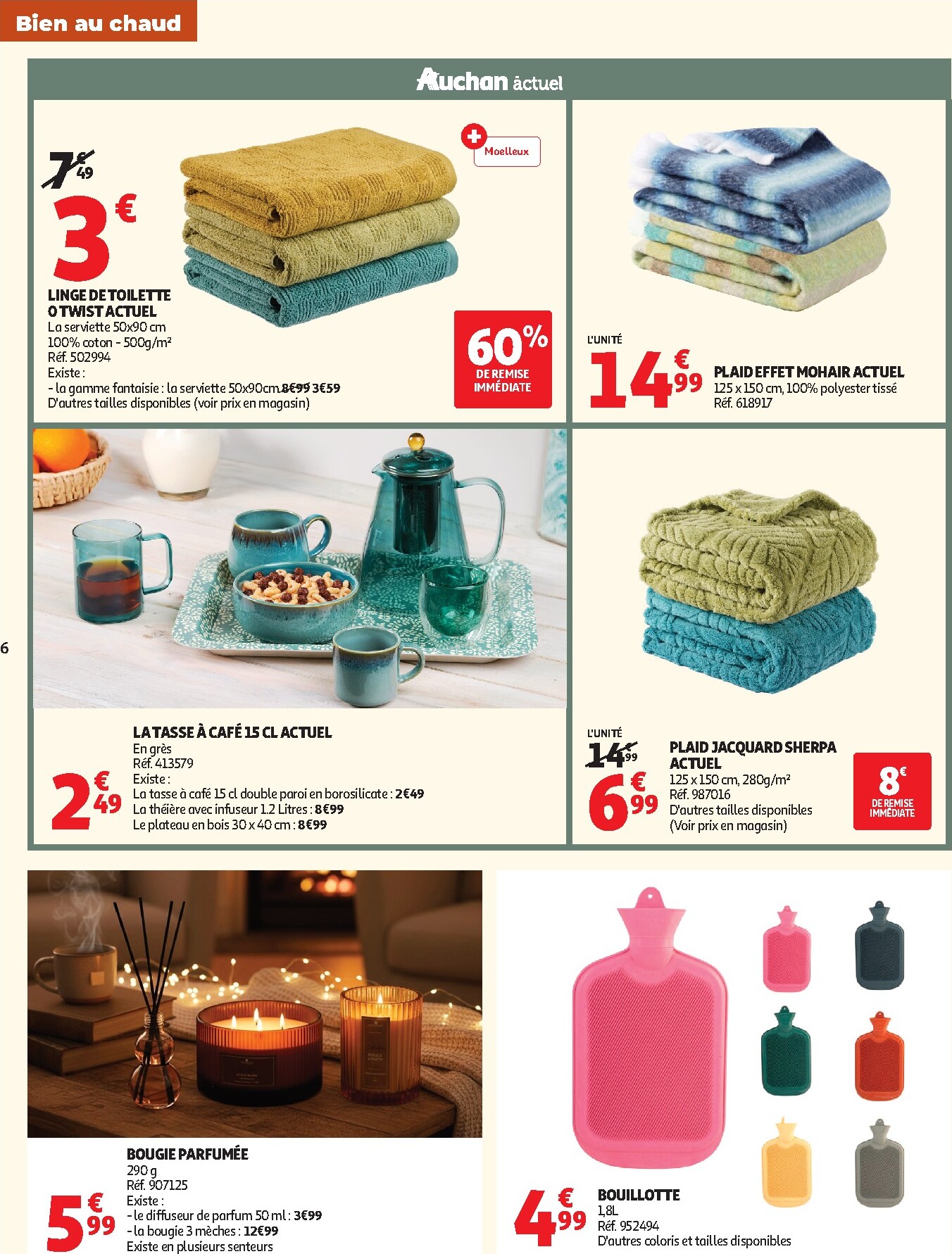 auchan - Auchan - Automne, Halloween hypers - Hypermarché folder voor volgende week van dinsdag 20/10/2026 tot zondag 25/10/2026 - page: 6