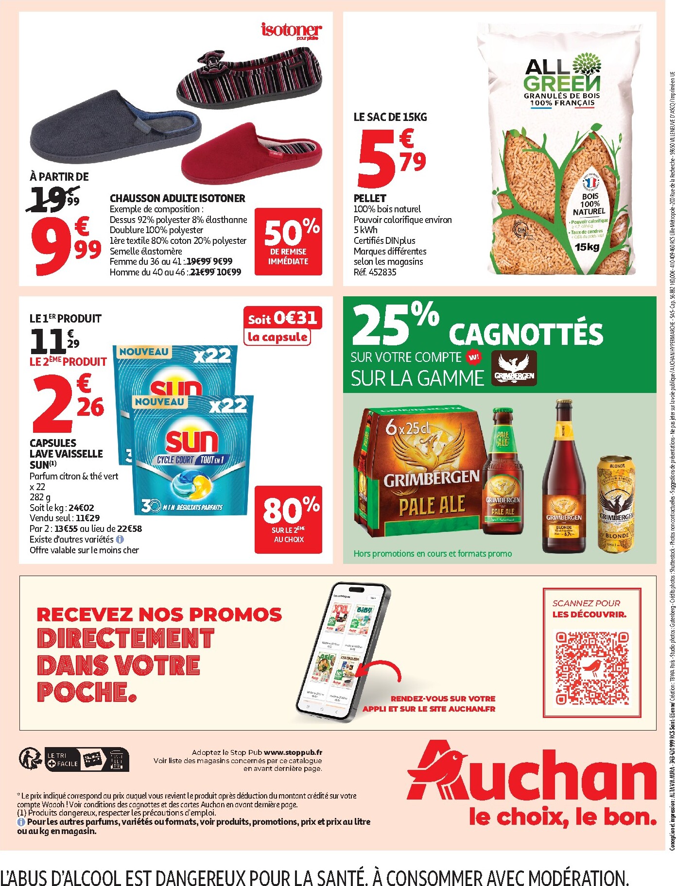 auchan - Auchan - Automne, Halloween hypers - Hypermarché folder voor volgende week van dinsdag 20/10/2026 tot zondag 25/10/2026 - page: 64