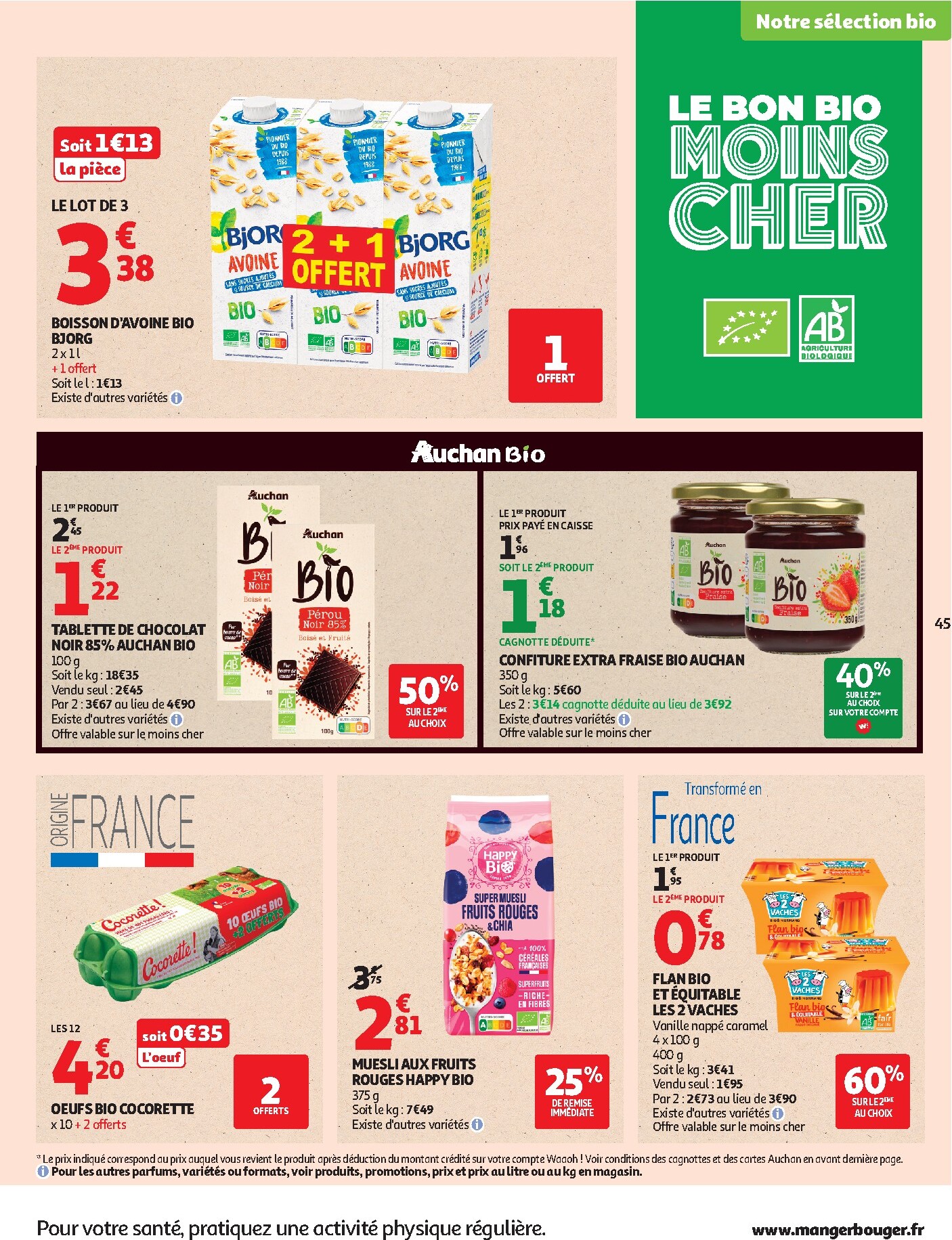auchan - Auchan - Automne, Halloween hypers - Hypermarché folder voor volgende week van dinsdag 20/10/2026 tot zondag 25/10/2026 - page: 45