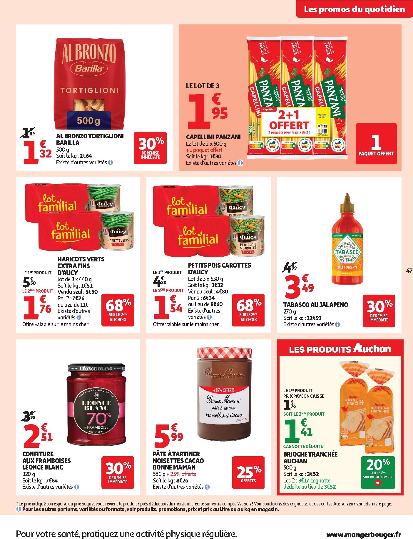 auchan - Auchan - Automne, Halloween hypers - Hypermarché folder voor volgende week van dinsdag 20/10/2026 tot zondag 25/10/2026 - page: 47