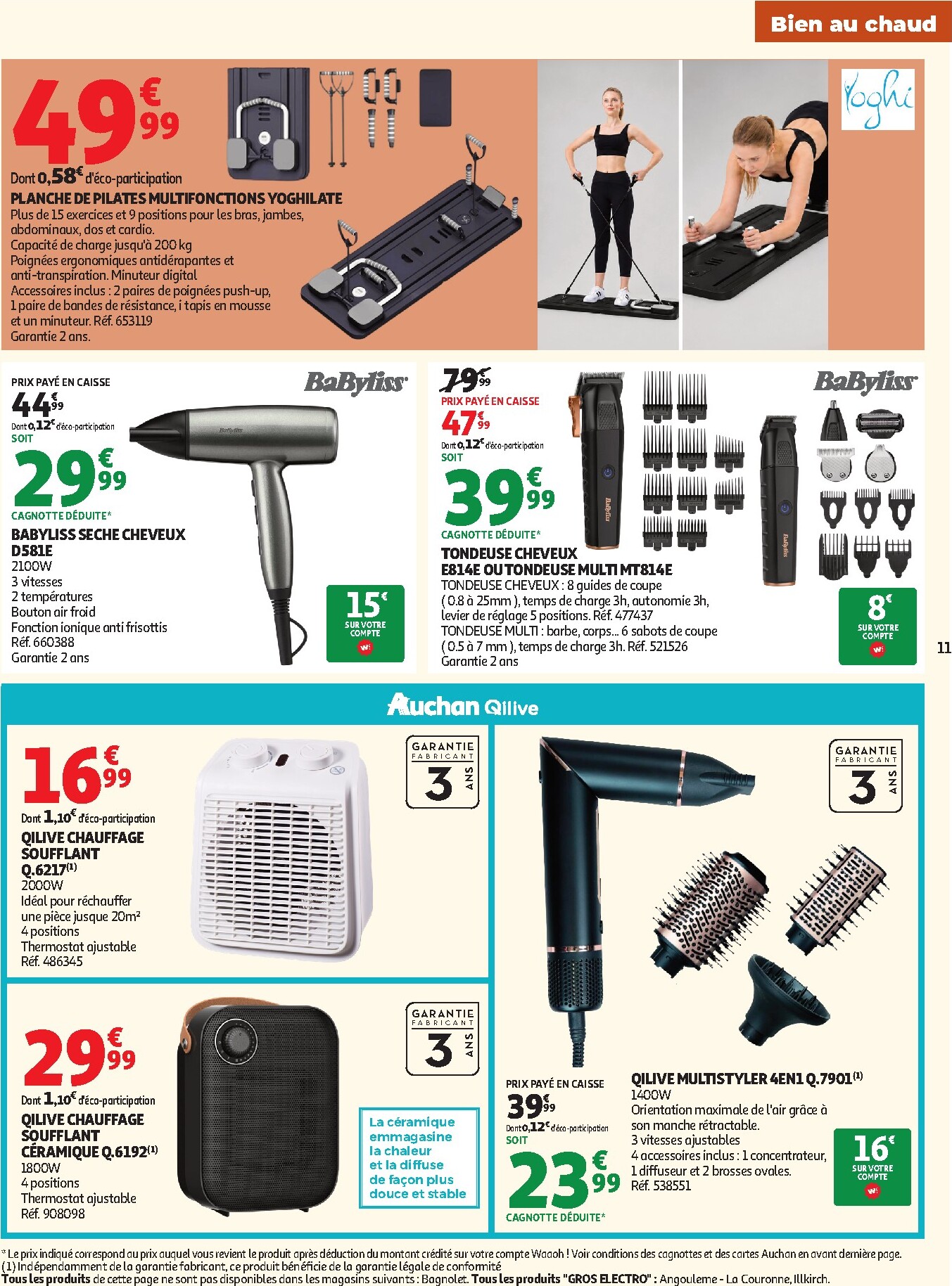 auchan - Auchan - Automne, Halloween hypers - Hypermarché folder voor volgende week van dinsdag 20/10/2026 tot zondag 25/10/2026 - page: 11