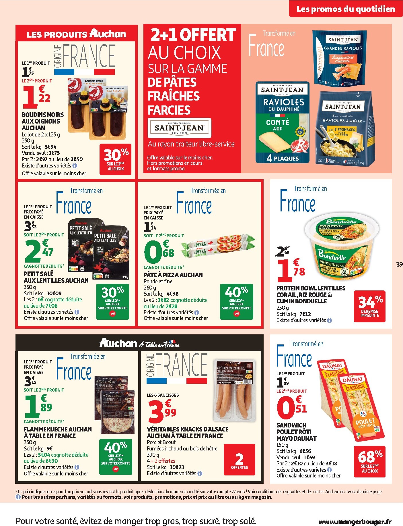 auchan - Auchan - Automne, Halloween hypers - Hypermarché folder voor volgende week van dinsdag 20/10/2026 tot zondag 25/10/2026 - page: 39