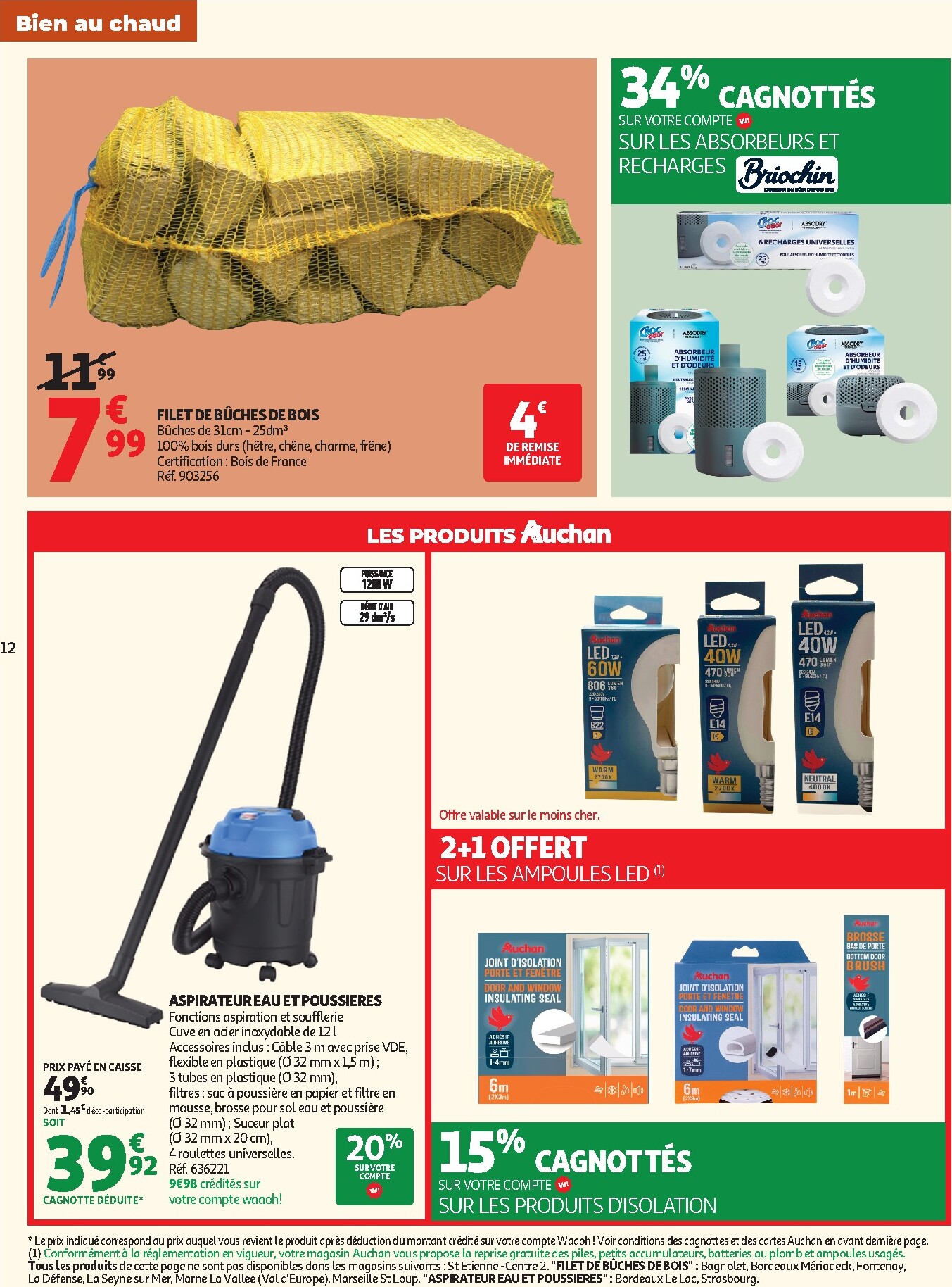 auchan - Auchan - Automne, Halloween hypers - Hypermarché folder voor volgende week van dinsdag 20/10/2026 tot zondag 25/10/2026 - page: 12