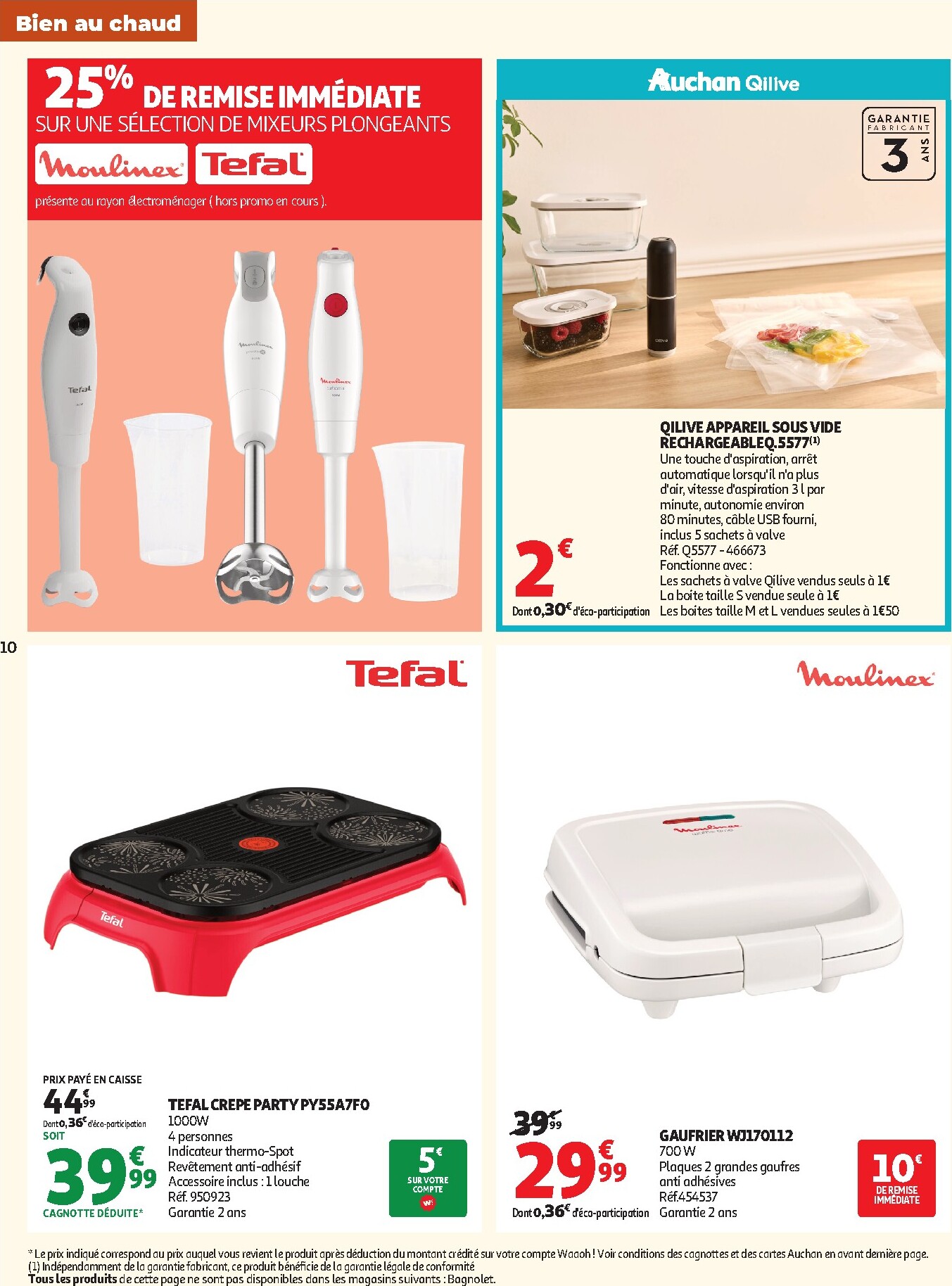 auchan - Auchan - Automne, Halloween hypers - Hypermarché folder voor volgende week van dinsdag 20/10/2026 tot zondag 25/10/2026 - page: 10