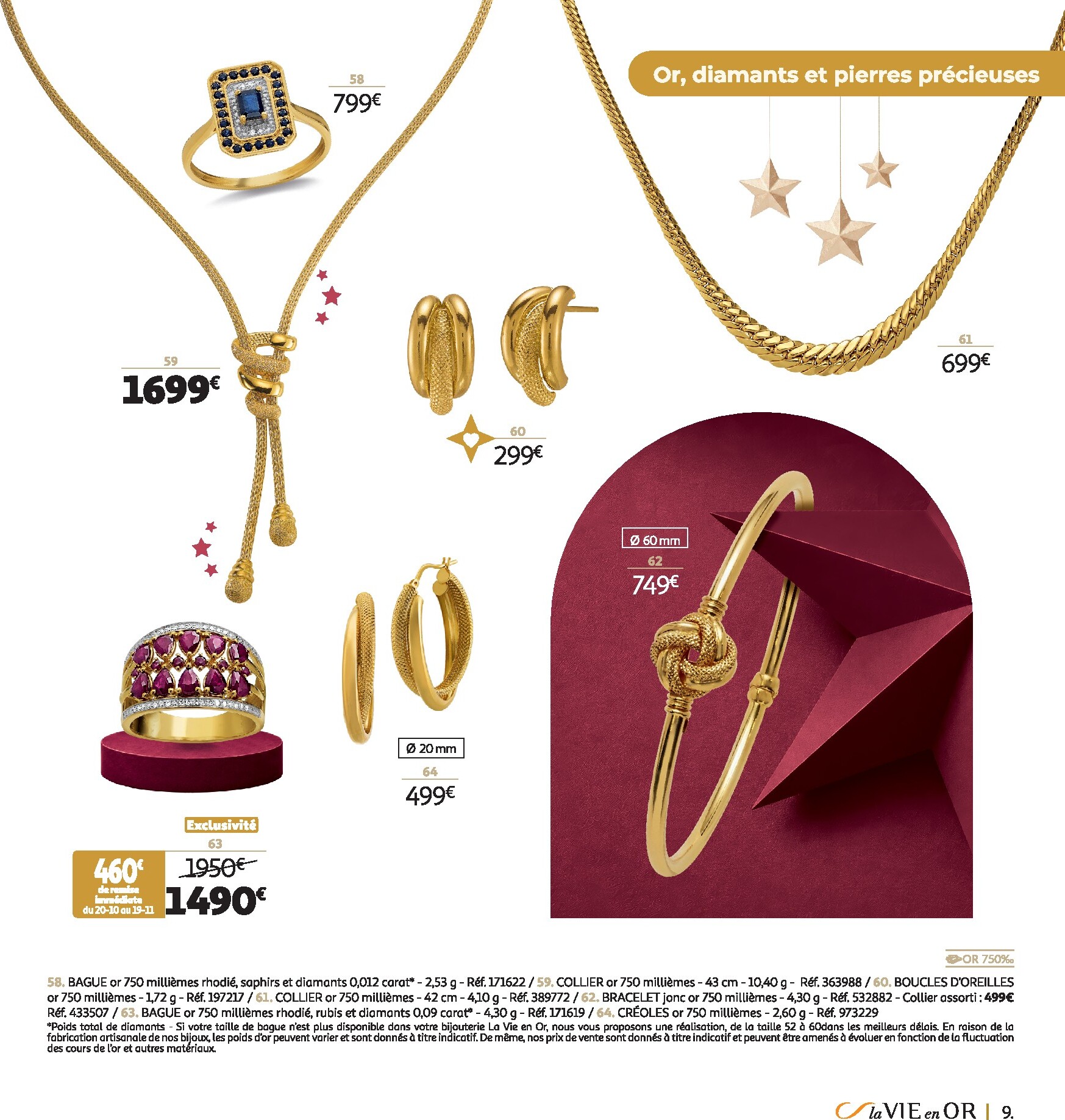 auchan - Auchan - Bijoux pour les fêtes folder voor volgende week van dinsdag 20/10/2026 tot donderdag 31/12/2026 - page: 9