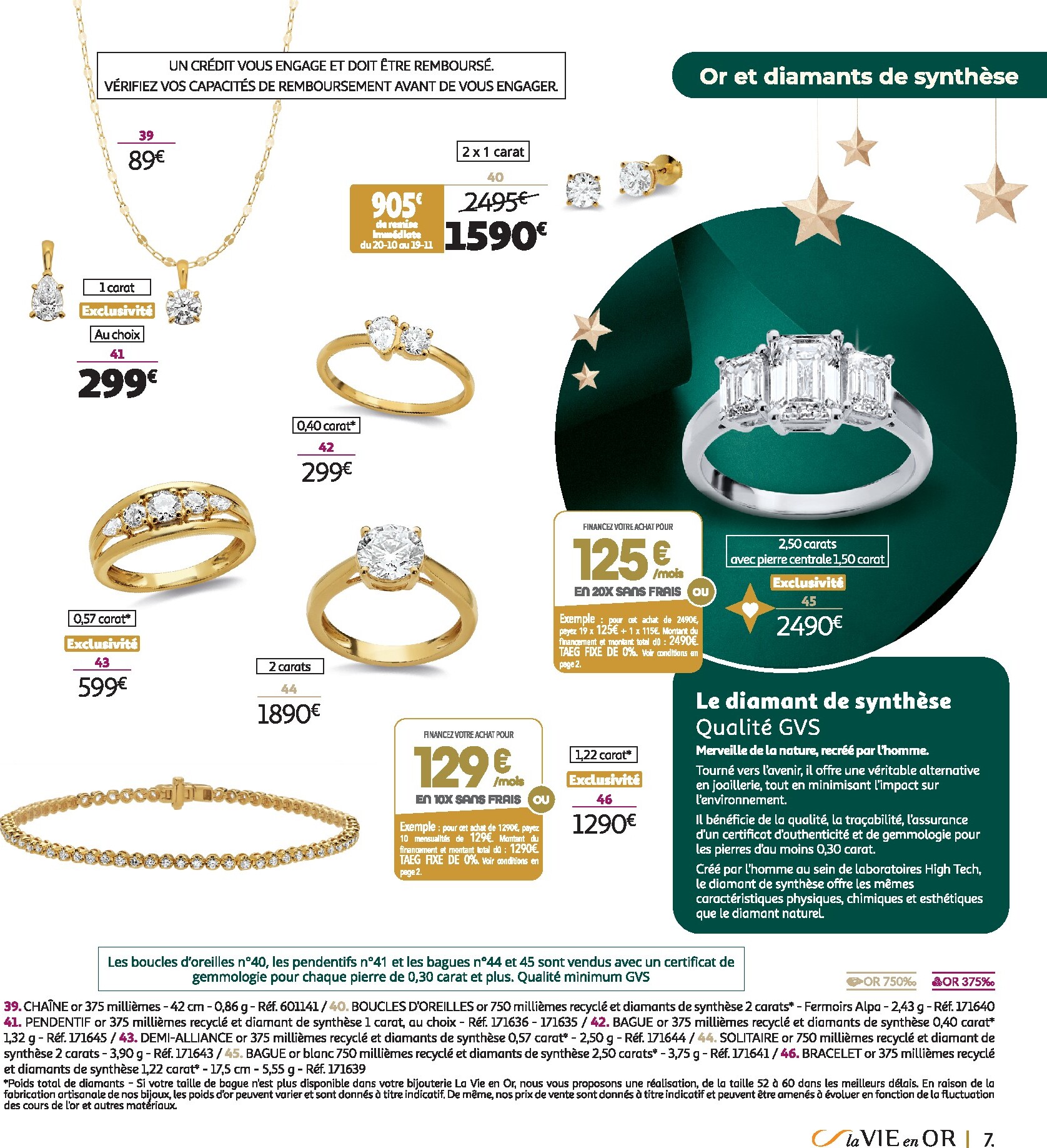 auchan - Auchan - Bijoux pour les fêtes folder voor volgende week van dinsdag 20/10/2026 tot donderdag 31/12/2026 - page: 7