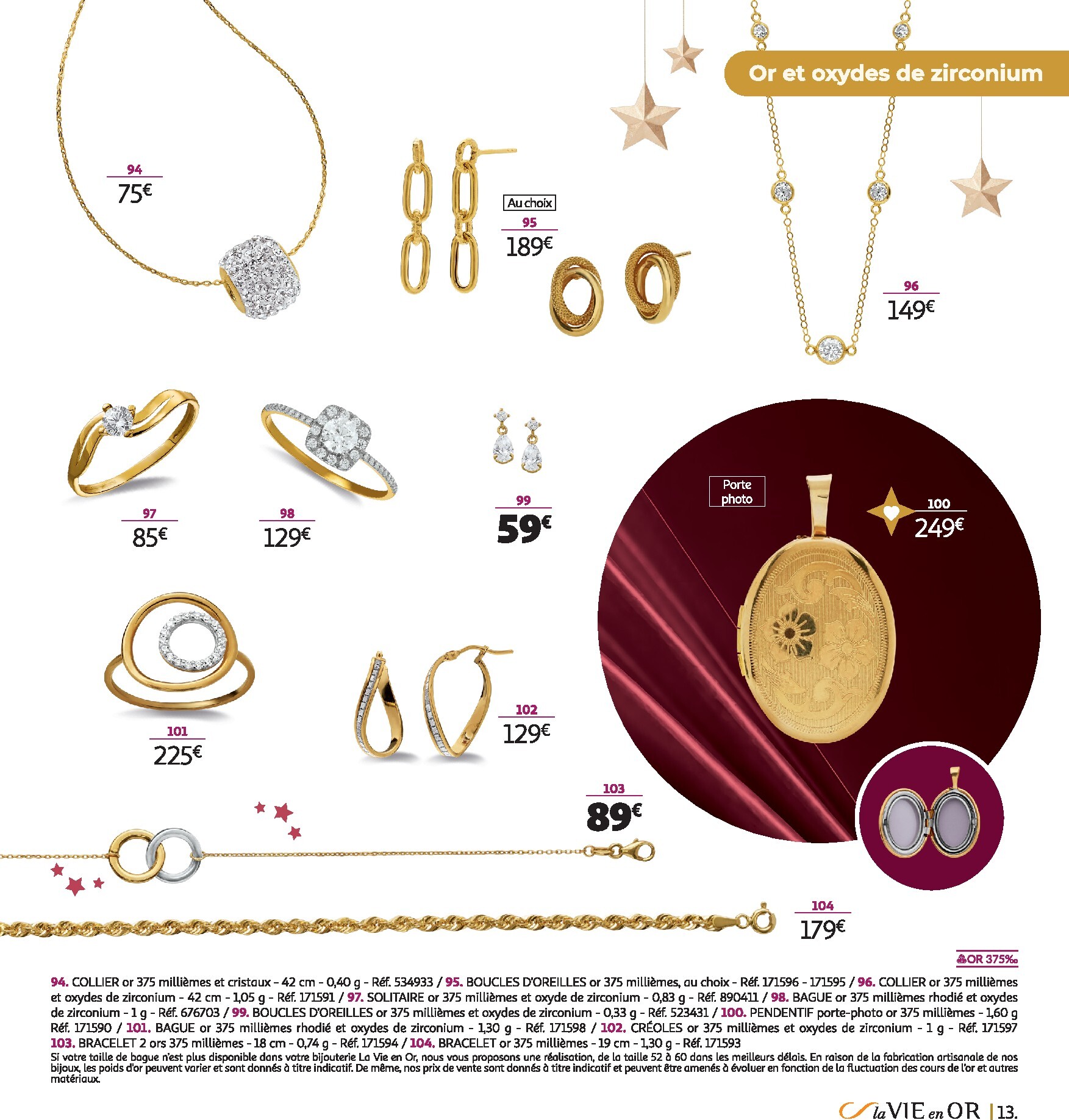 auchan - Auchan - Bijoux pour les fêtes folder voor volgende week van dinsdag 20/10/2026 tot donderdag 31/12/2026 - page: 13