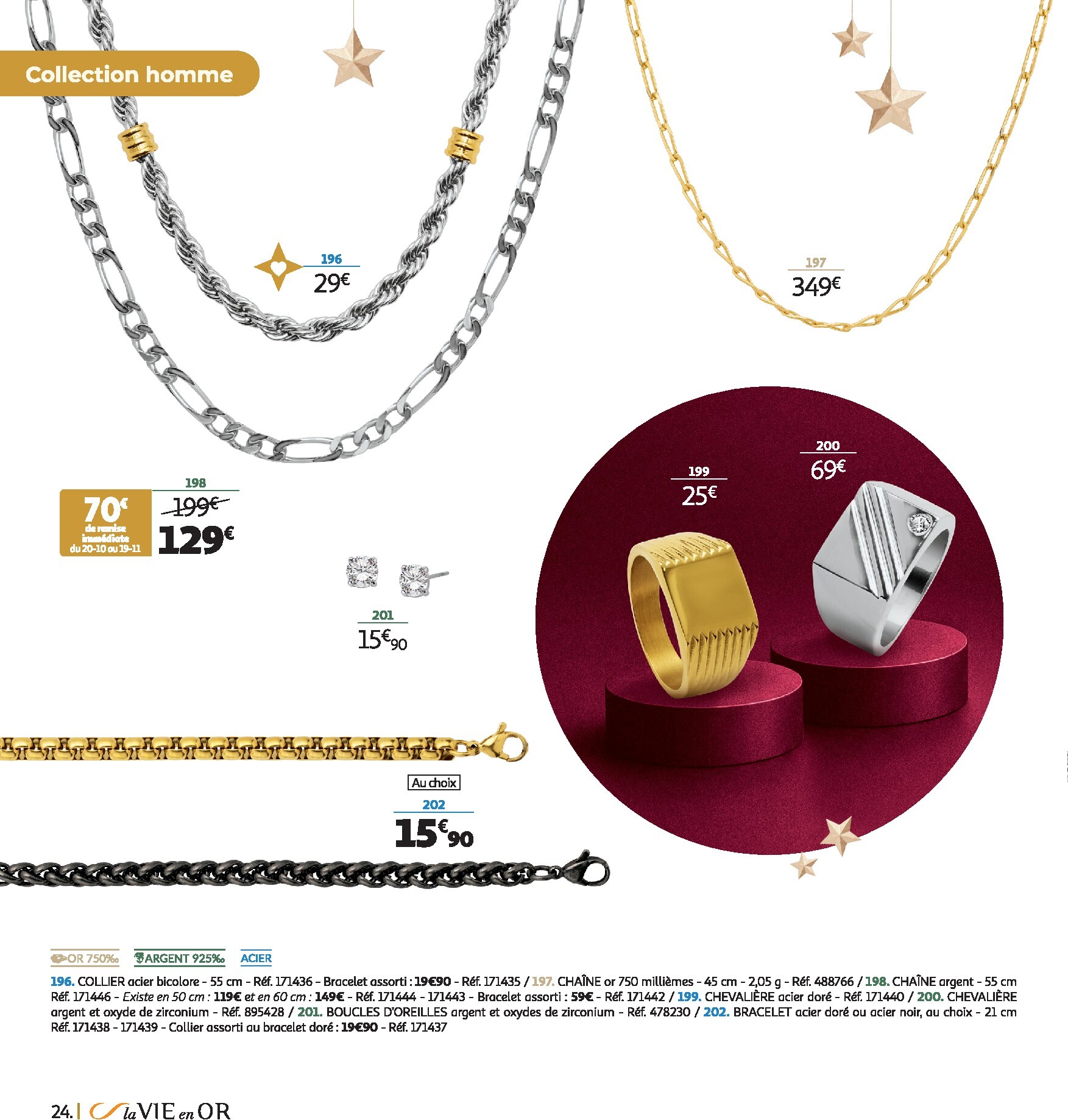 auchan - Auchan - Bijoux pour les fêtes folder voor volgende week van dinsdag 20/10/2026 tot donderdag 31/12/2026 - page: 24