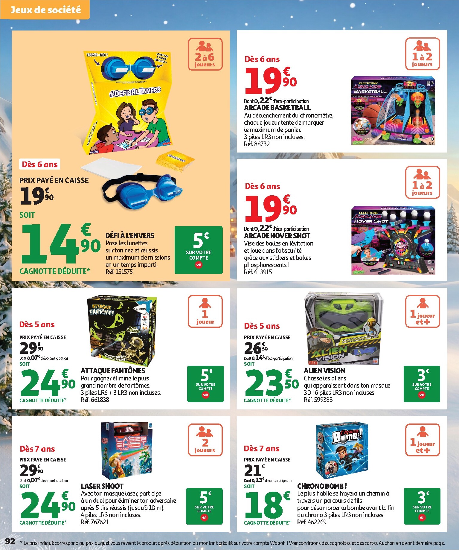 auchan - Huidige Auchan - Jouets de Noël folder geldig van vrijdag 16/10/2026 tot zondag 06/12/2026 - page: 92