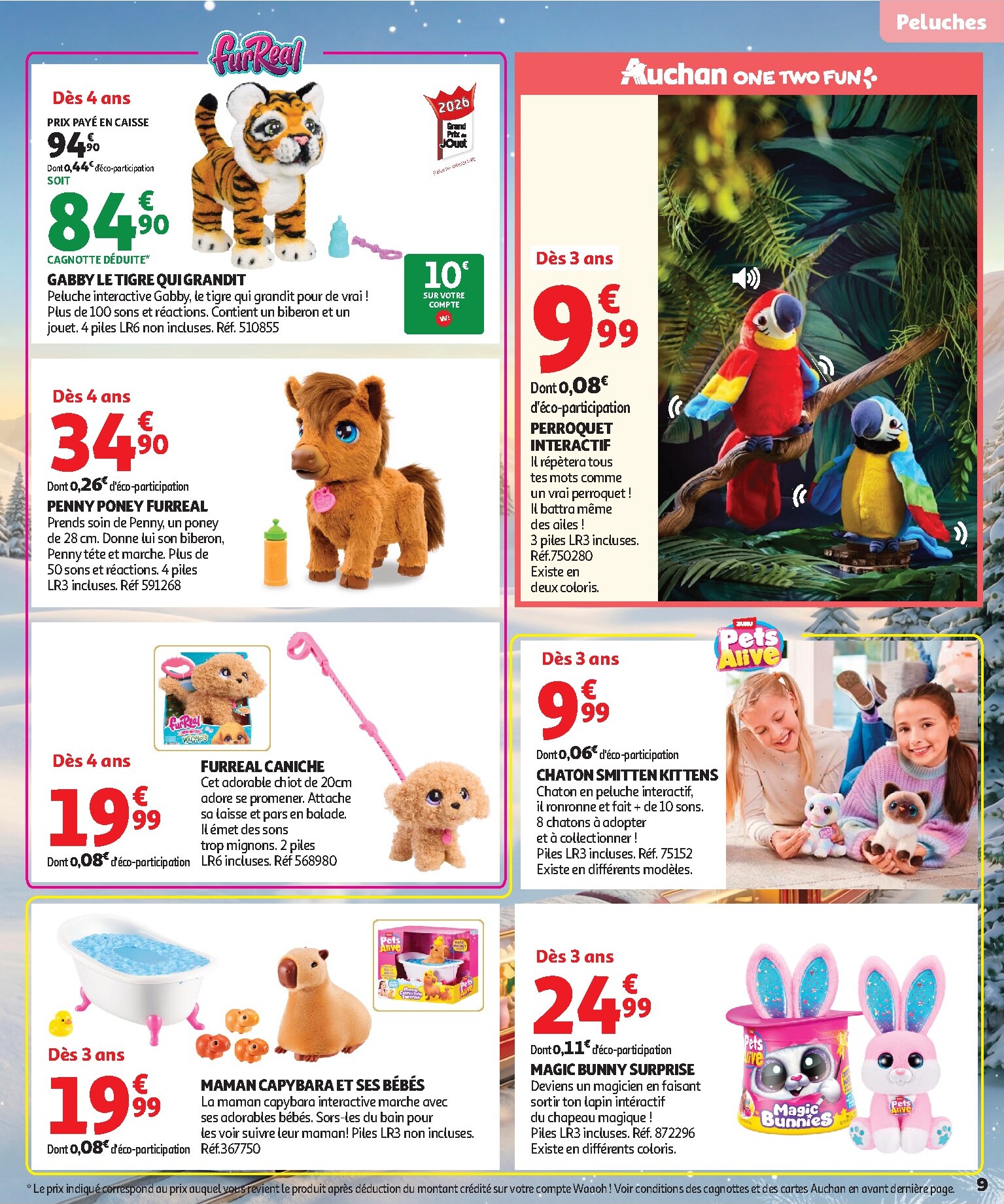 auchan - Huidige Auchan - Jouets de Noël folder geldig van vrijdag 16/10/2026 tot zondag 06/12/2026 - page: 9