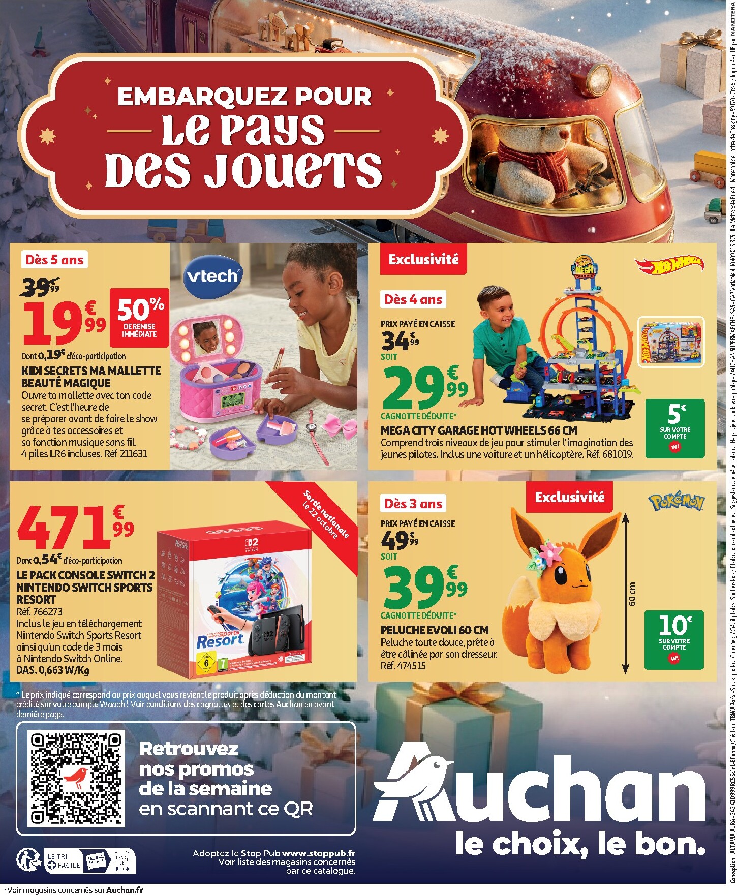 auchan - Huidige Auchan - Jouets de Noël folder geldig van vrijdag 16/10/2026 tot zondag 06/12/2026 - page: 116