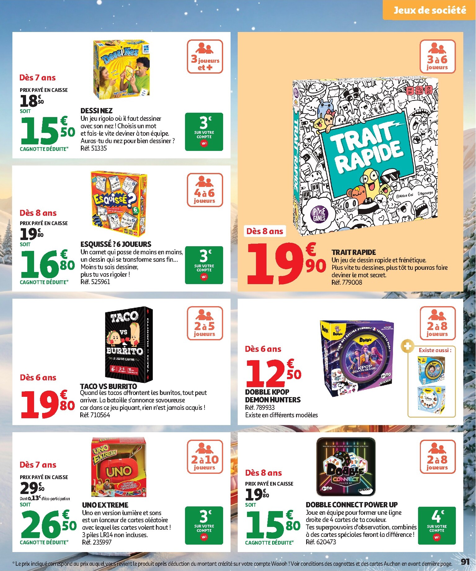 auchan - Huidige Auchan - Jouets de Noël folder geldig van vrijdag 16/10/2026 tot zondag 06/12/2026 - page: 91
