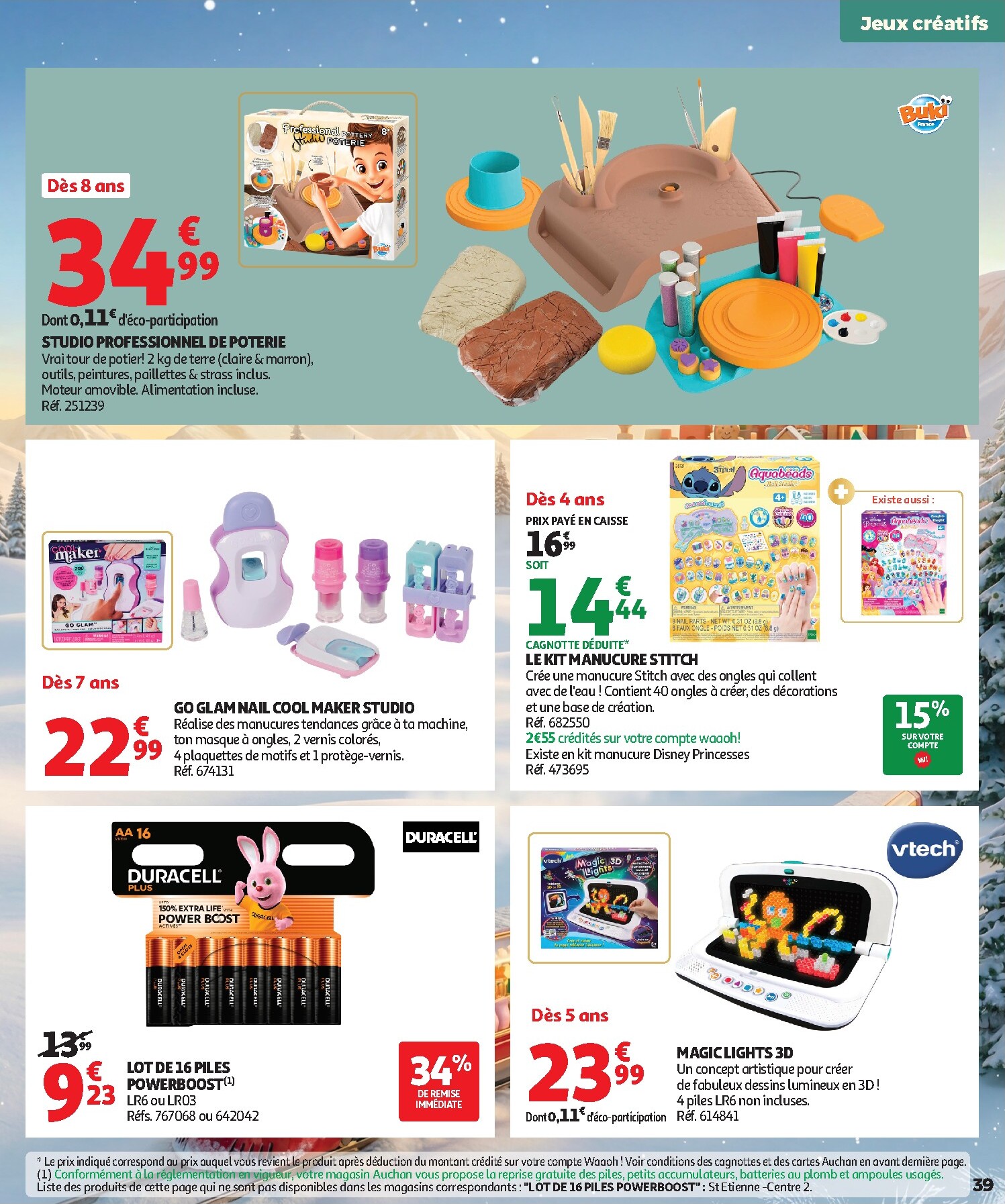 auchan - Huidige Auchan - Jouets de Noël folder geldig van vrijdag 16/10/2026 tot zondag 06/12/2026 - page: 39
