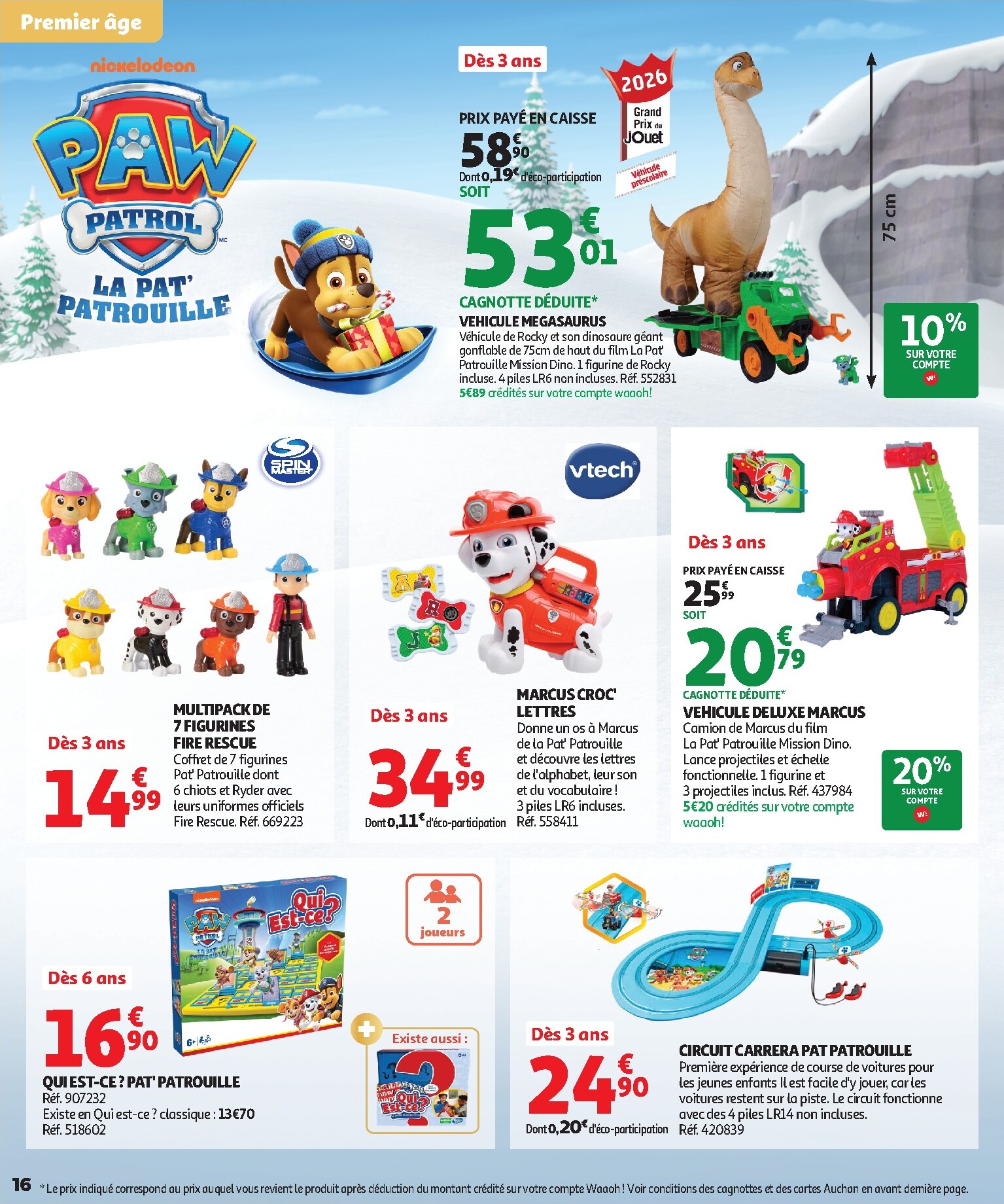 auchan - Huidige Auchan - Jouets de Noël folder geldig van vrijdag 16/10/2026 tot zondag 06/12/2026 - page: 16
