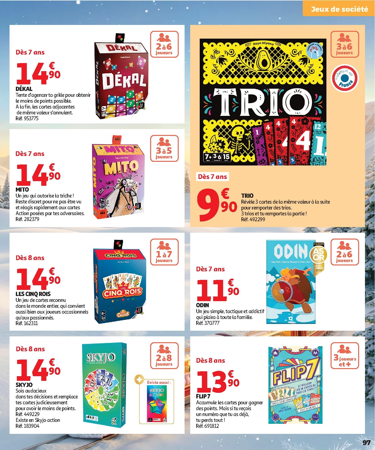 auchan - Huidige Auchan - Jouets de Noël folder geldig van vrijdag 16/10/2026 tot zondag 06/12/2026 - page: 97
