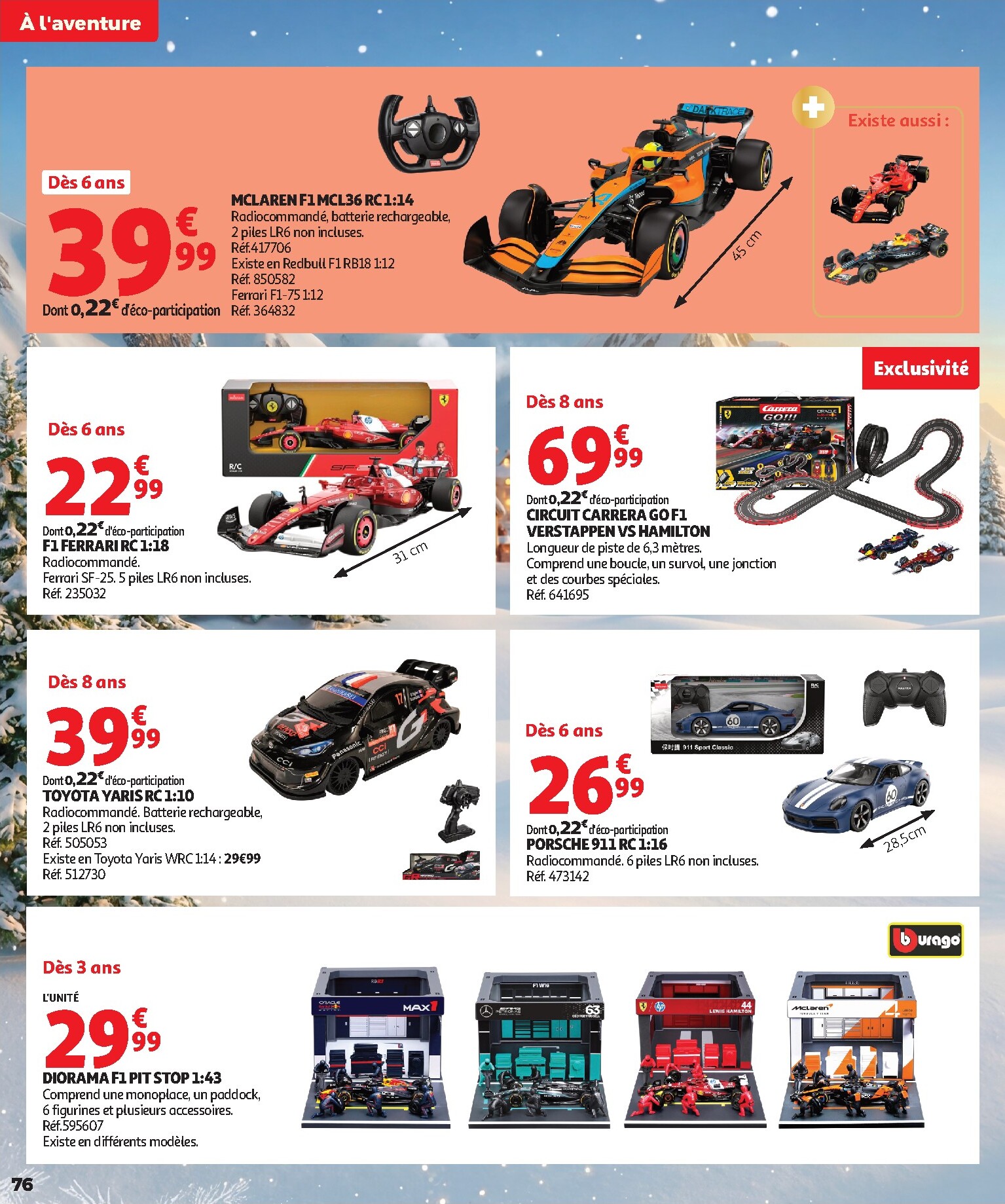 auchan - Huidige Auchan - Jouets de Noël folder geldig van vrijdag 16/10/2026 tot zondag 06/12/2026 - page: 76